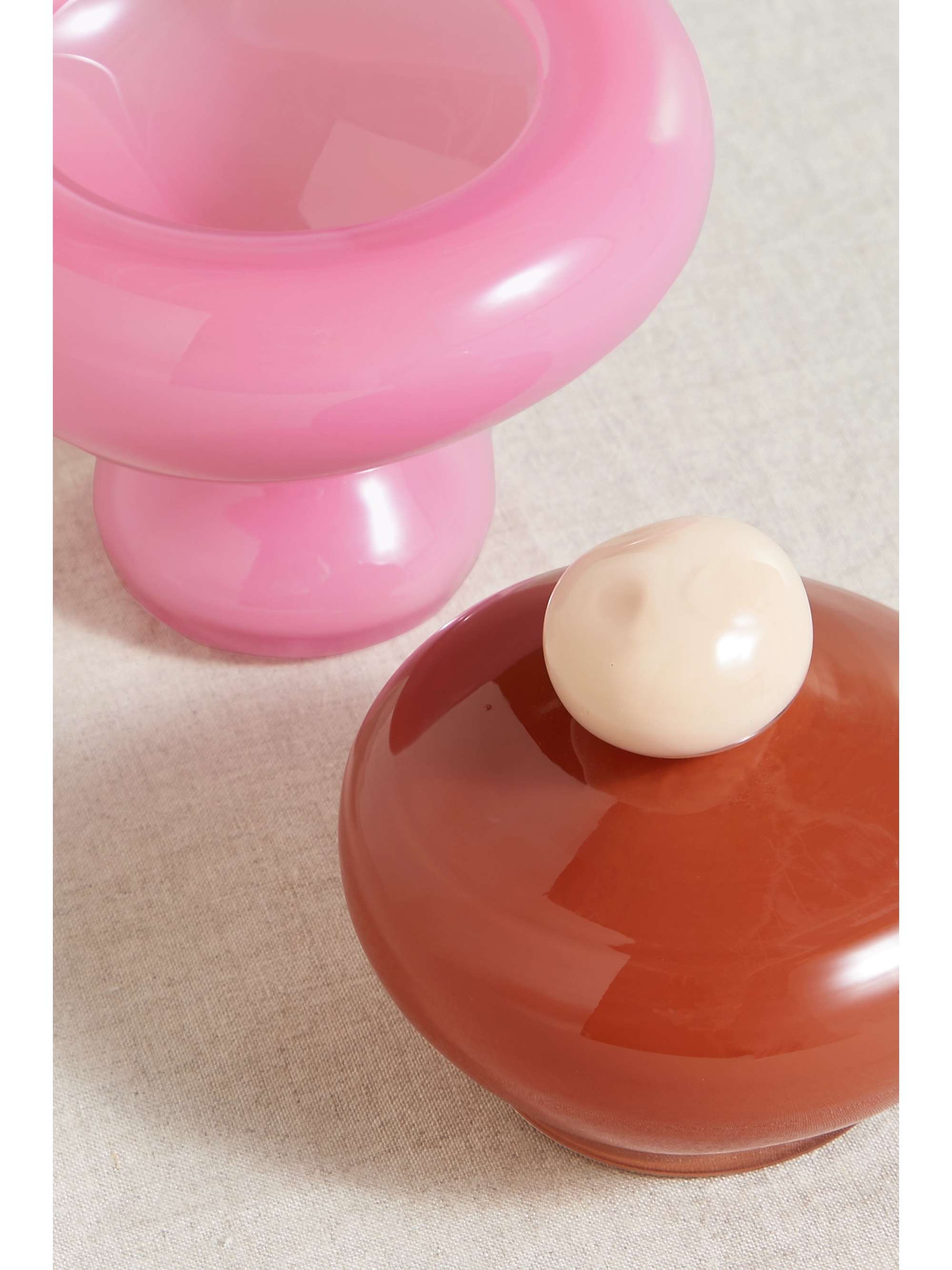 HELLE MARDAHL Écrin en verre Bon Bon Sugar
