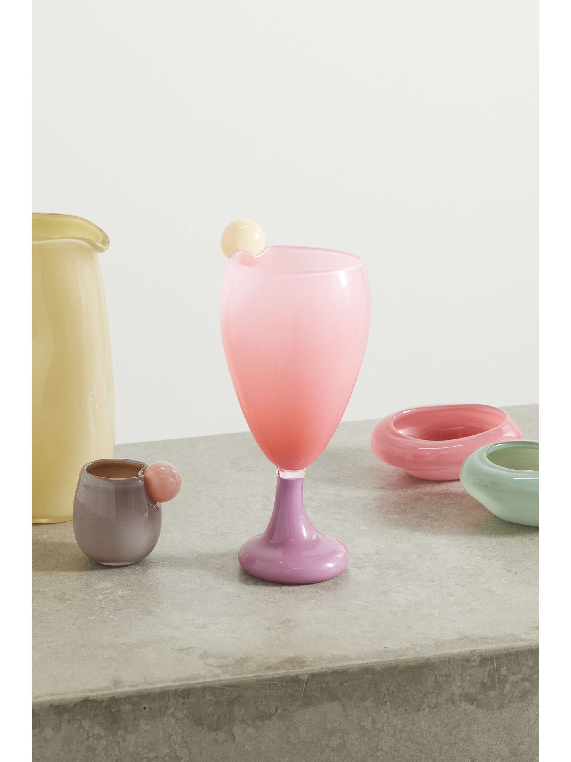 HELLE MARDAHL Bon Bon milkshake glass