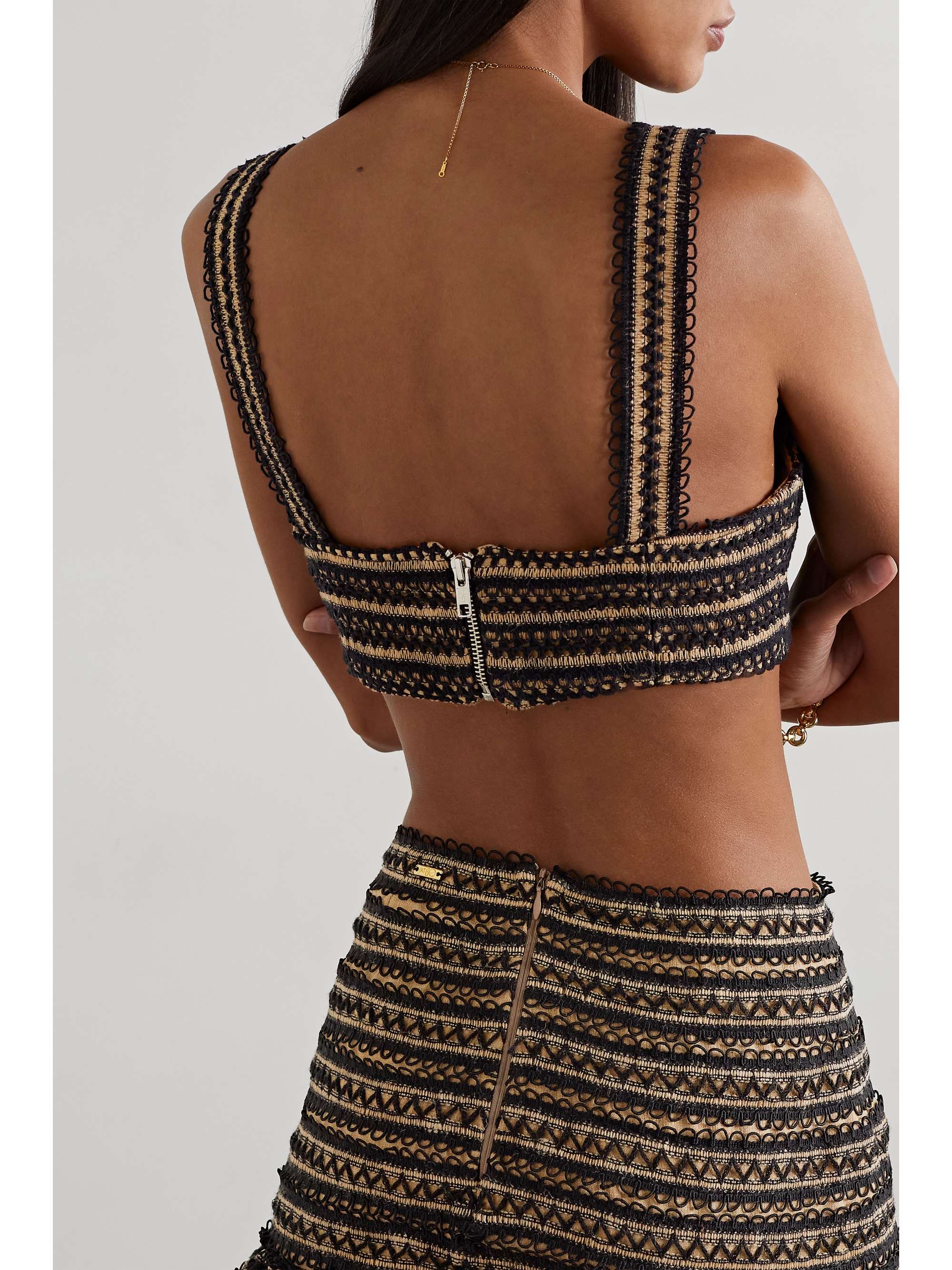 PATBO Crocheted bralette