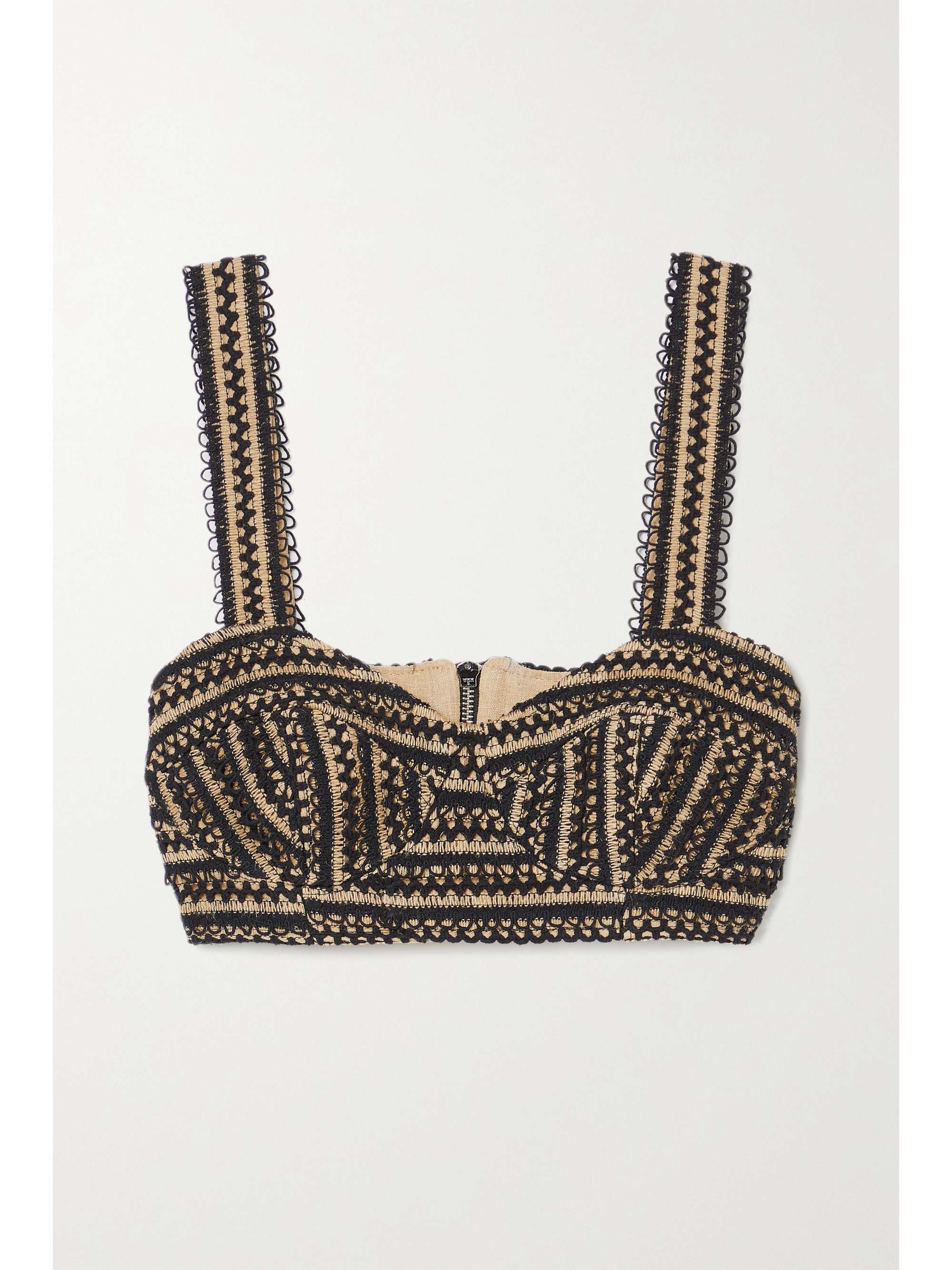 PATBO Crocheted bralette | NET-A-PORTER