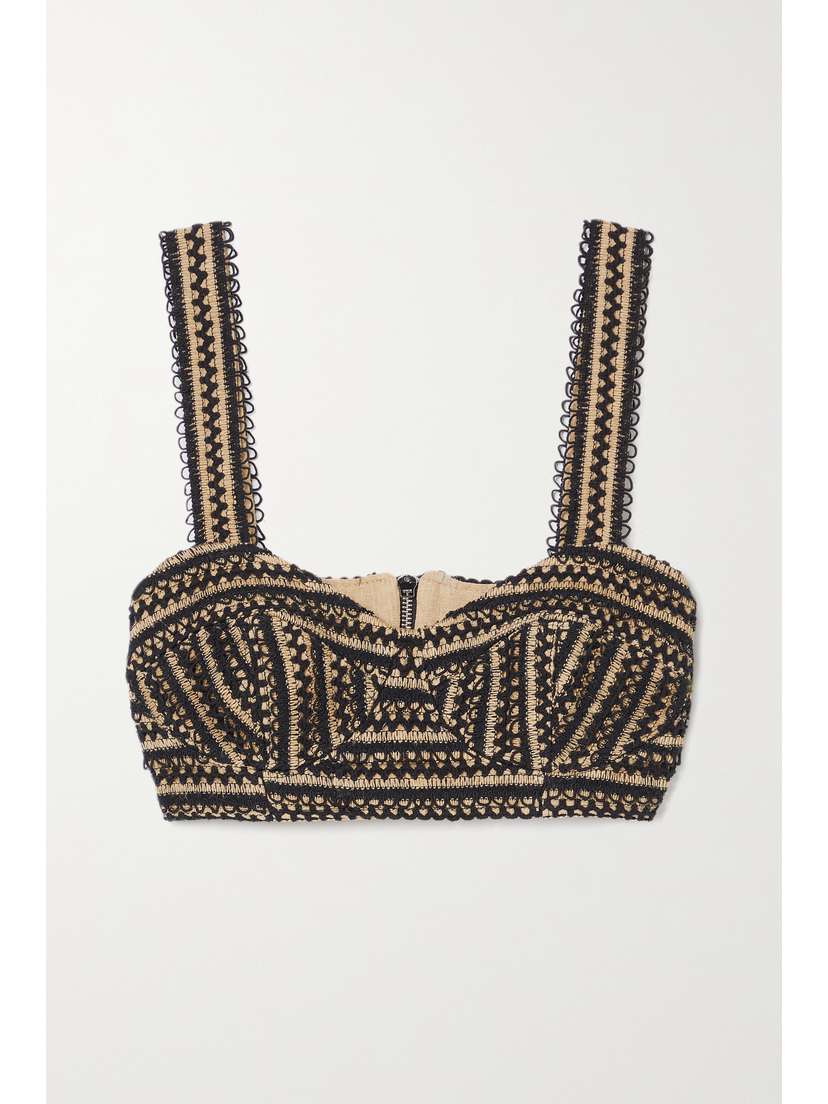 PatBo Crocheted Bralette