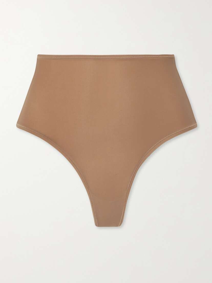 Skims Fits Everybody High Waisted Thong - Sienna