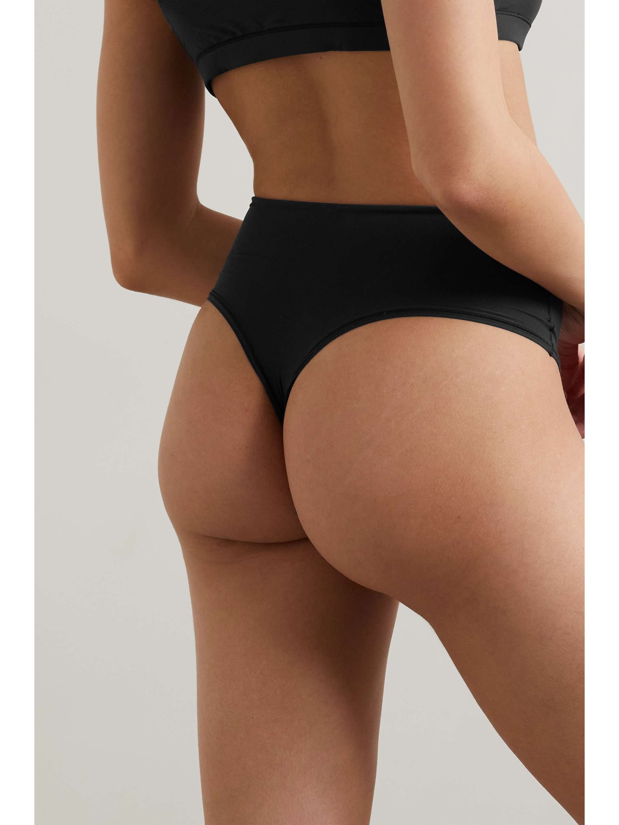 SKIMS Fits Everybody High Waisted thong - Ochre