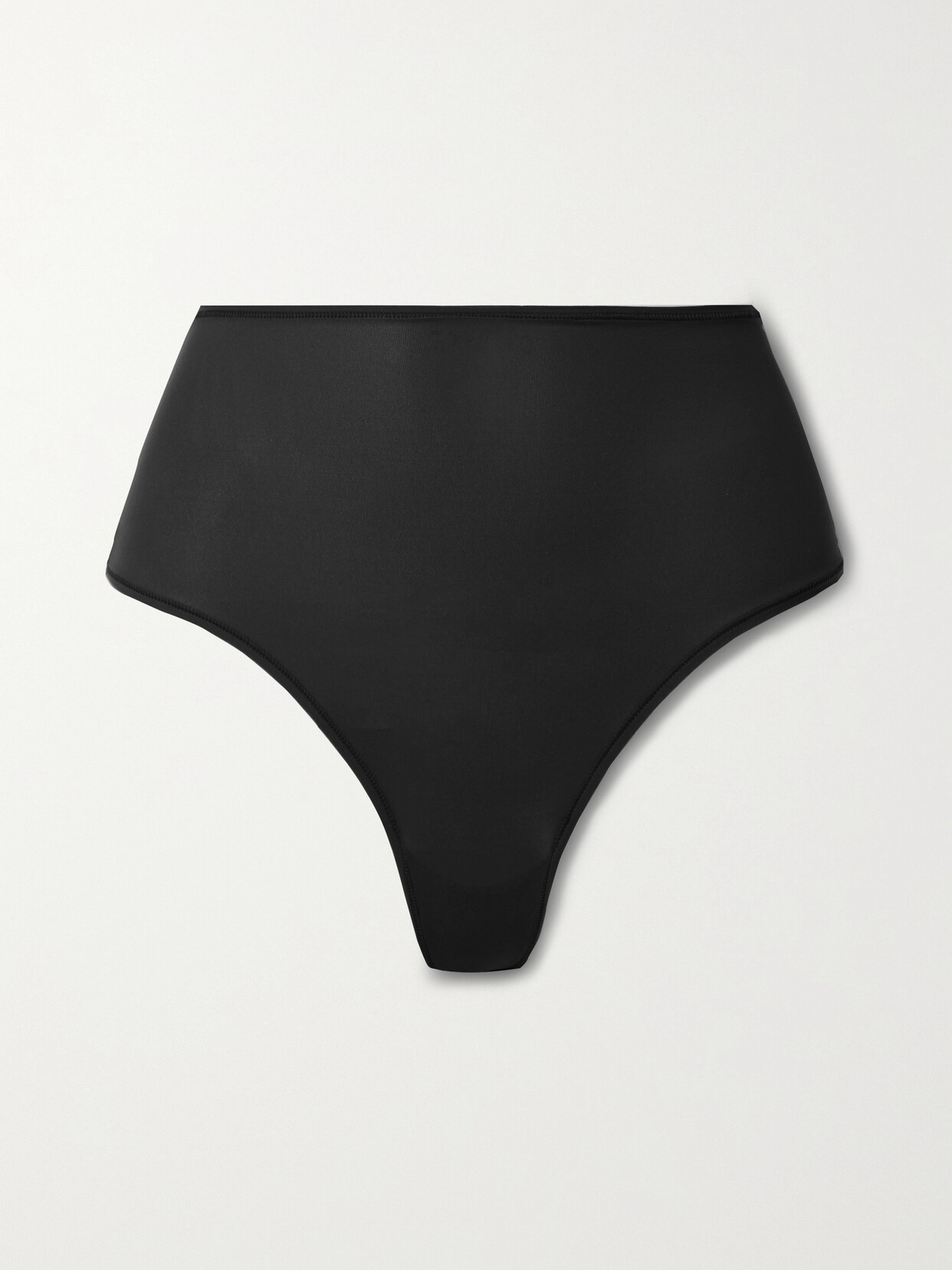 Skims Fits Everybody High Waisted Thong In Black