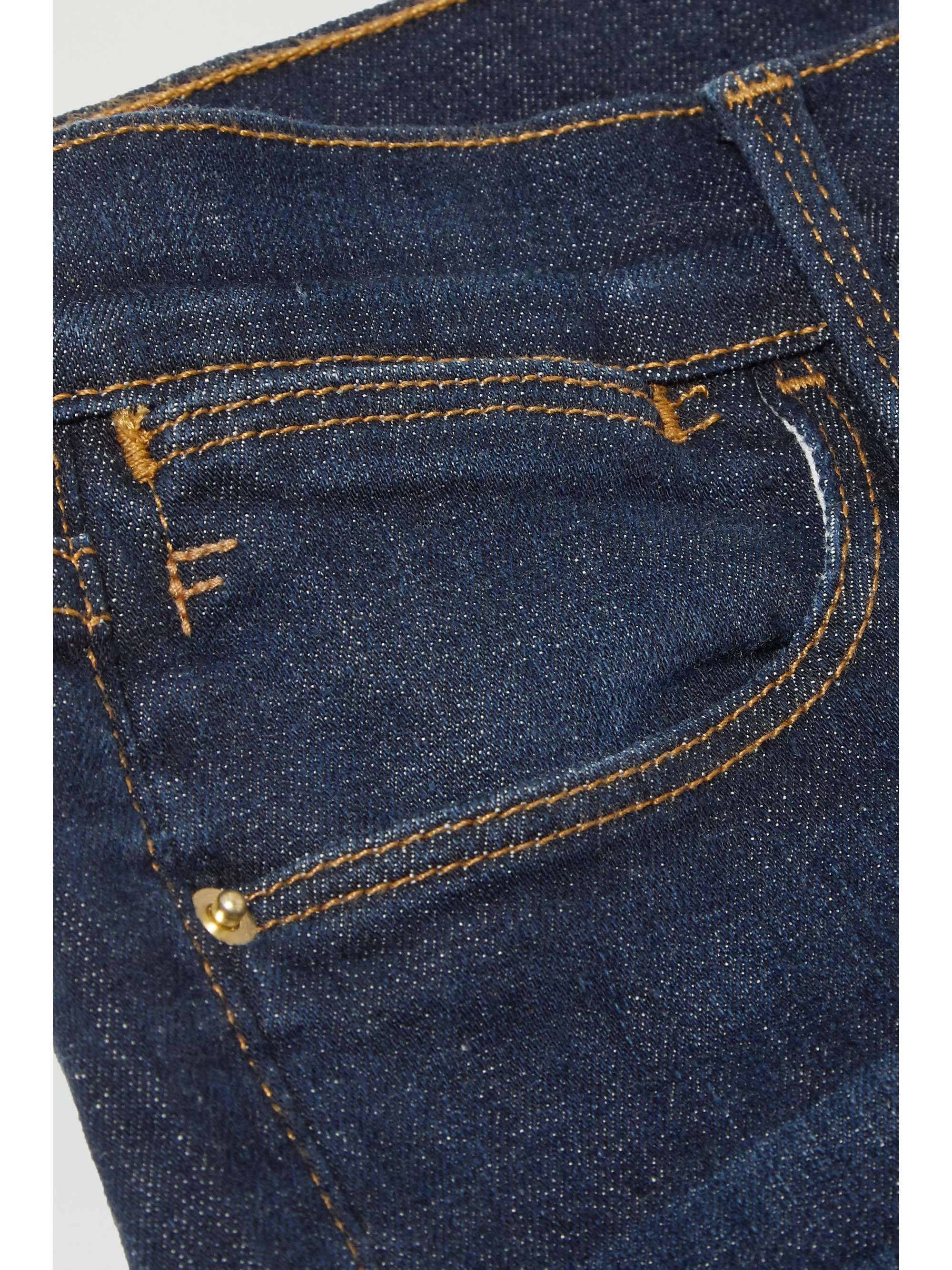 FRAME Le High Flare high-rise jeans