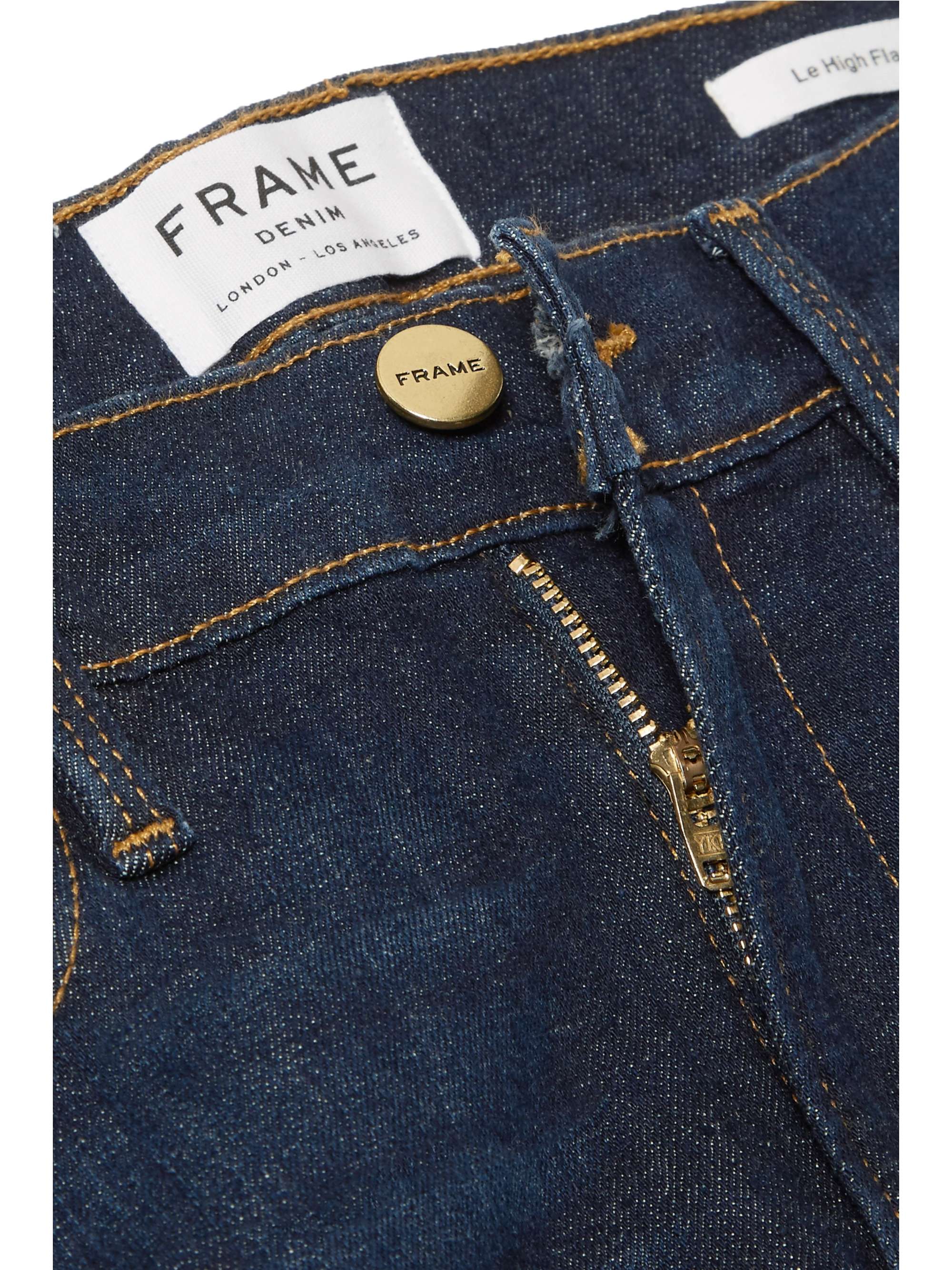 FRAME Le High Flare high-rise jeans