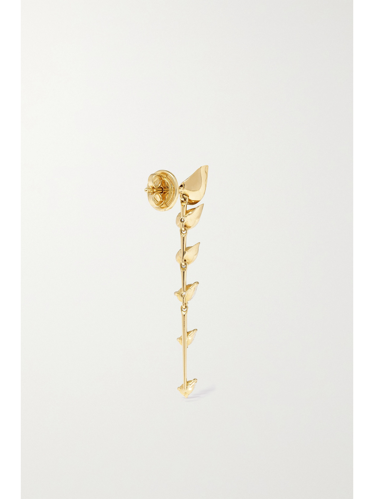 Fernando Jorge Flicker 18-karat Gold Diamond Earrings In Gold