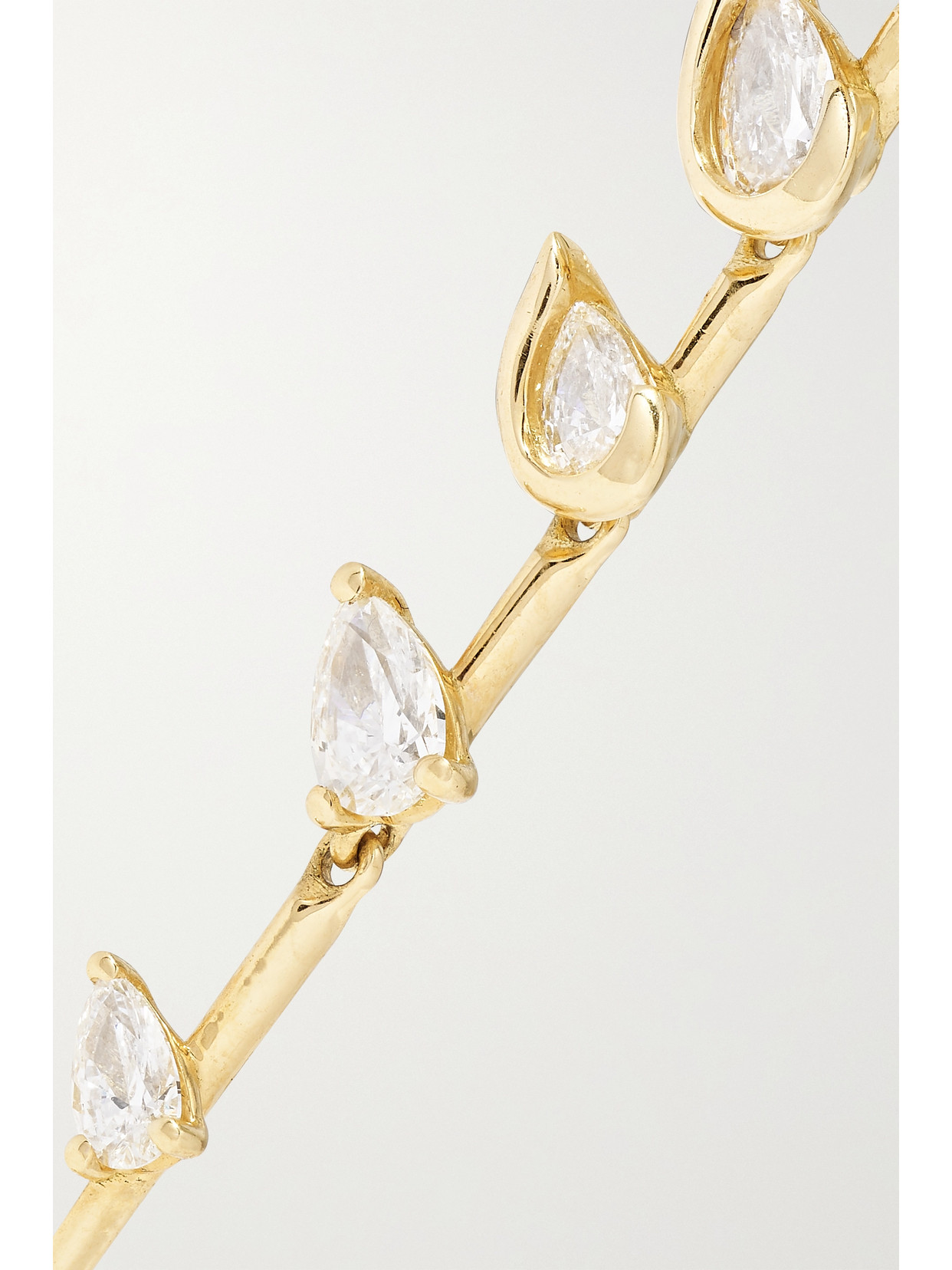 Fernando Jorge Flicker 18-karat Gold Diamond Earrings In Gold