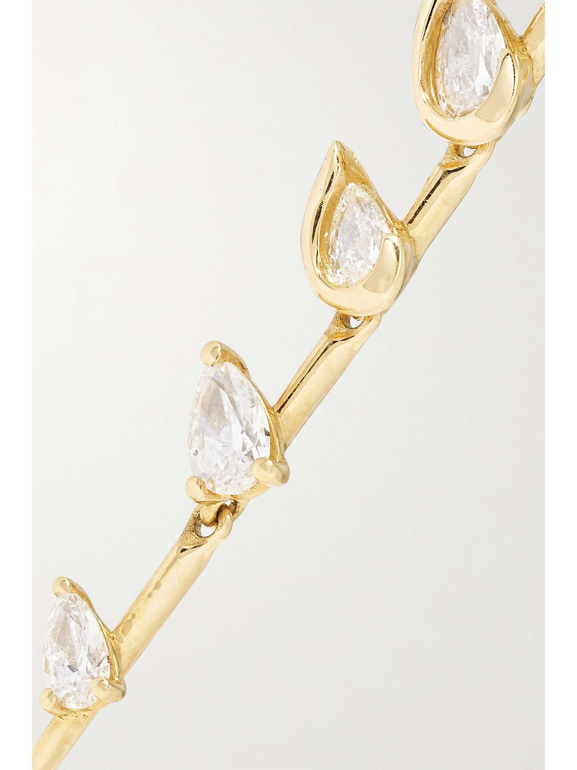 FERNANDO JORGE Flicker 18-karat gold diamond earrings