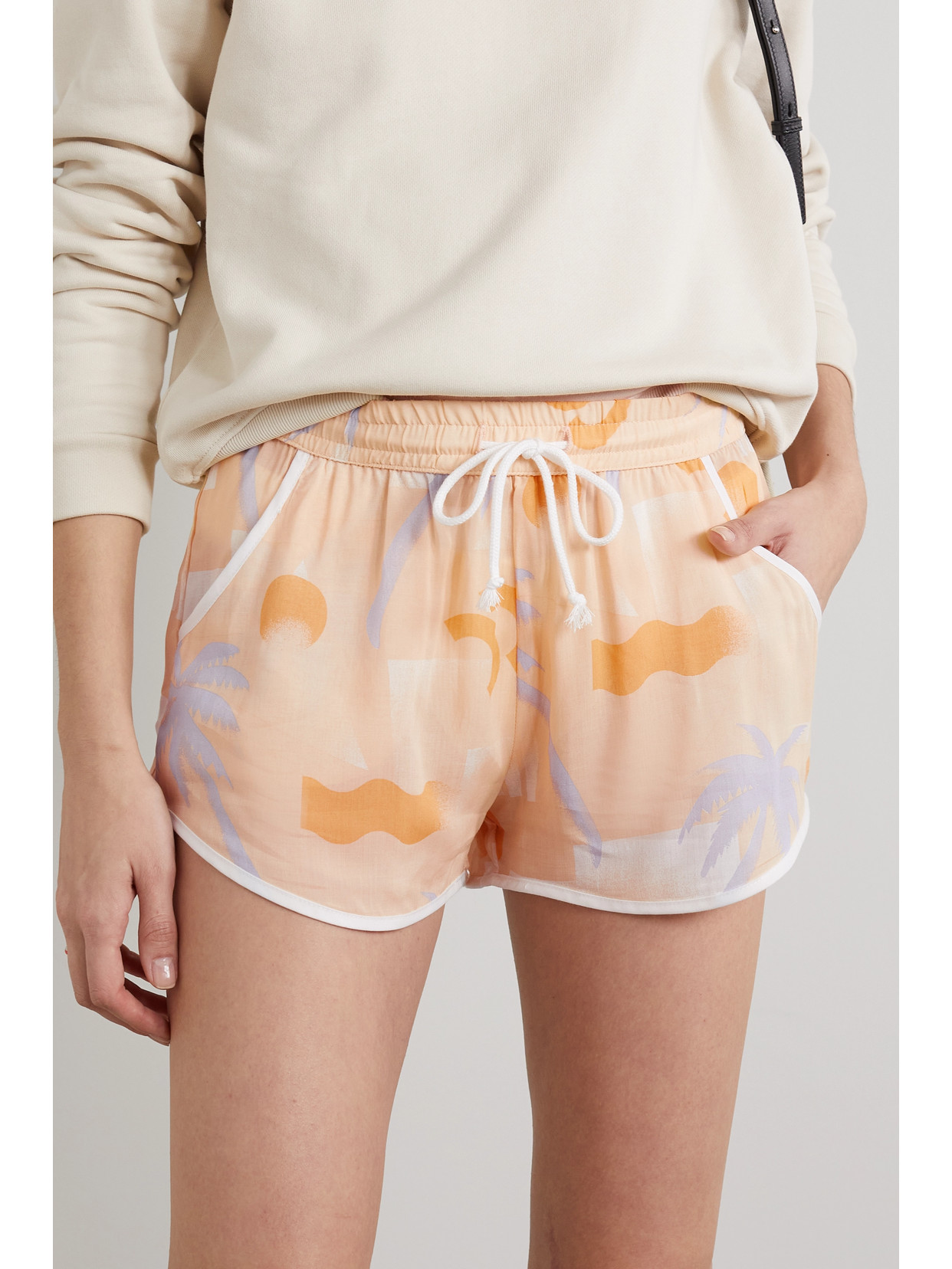 PARADISED HANNA PRINTED VOILE SHORTS