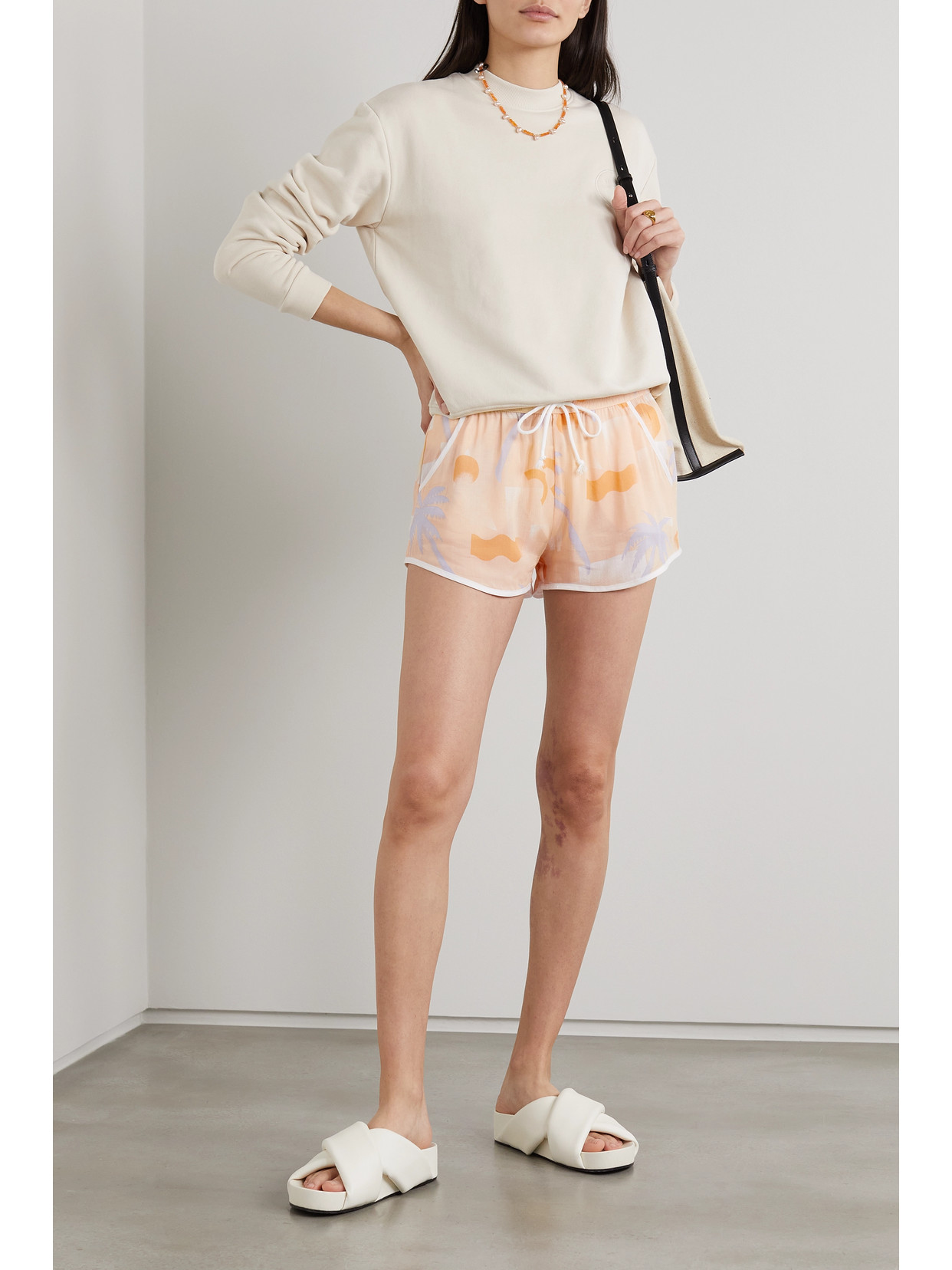 PARADISED HANNA PRINTED VOILE SHORTS