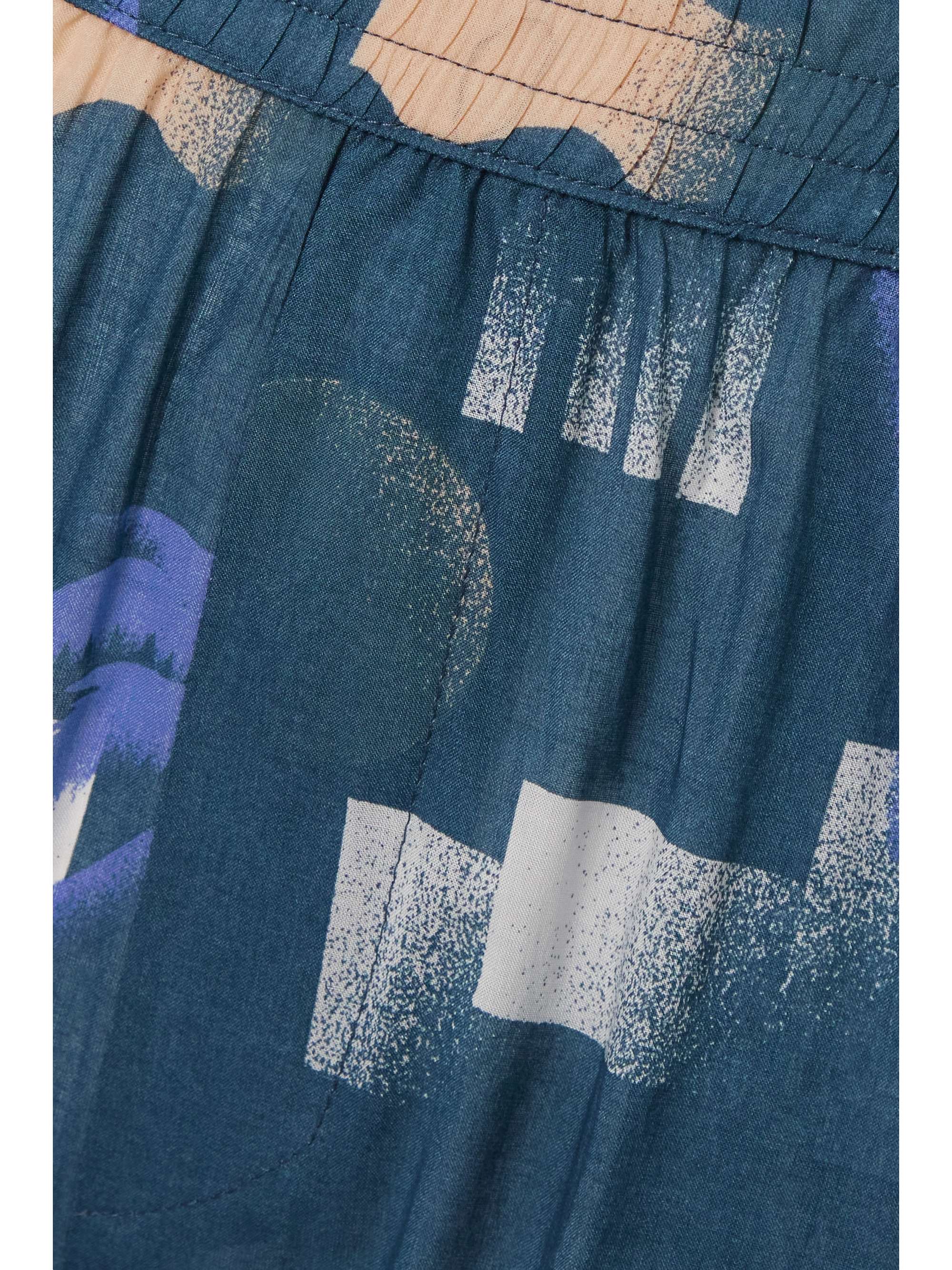 PARADISED Paula printed chambray pants