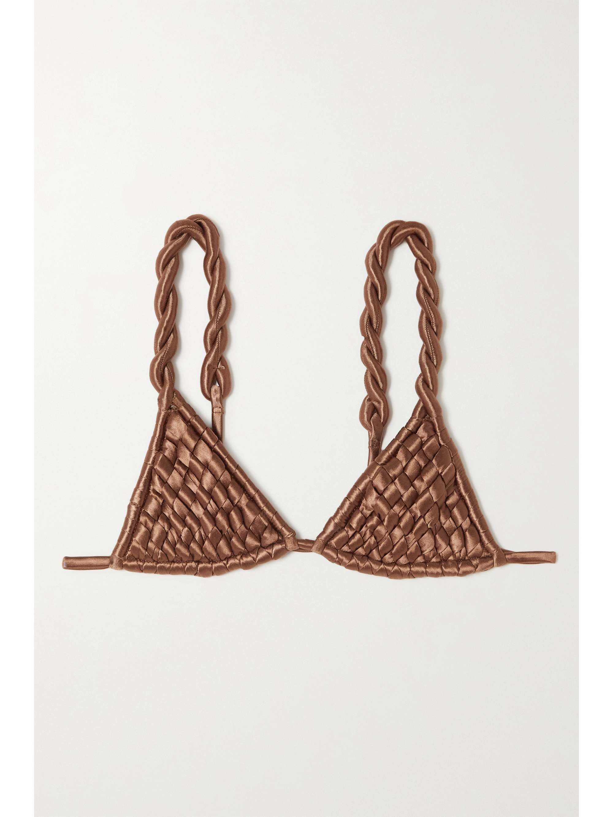 ISA BOULDER Crochet-knit mini dress | NET-A-PORTER