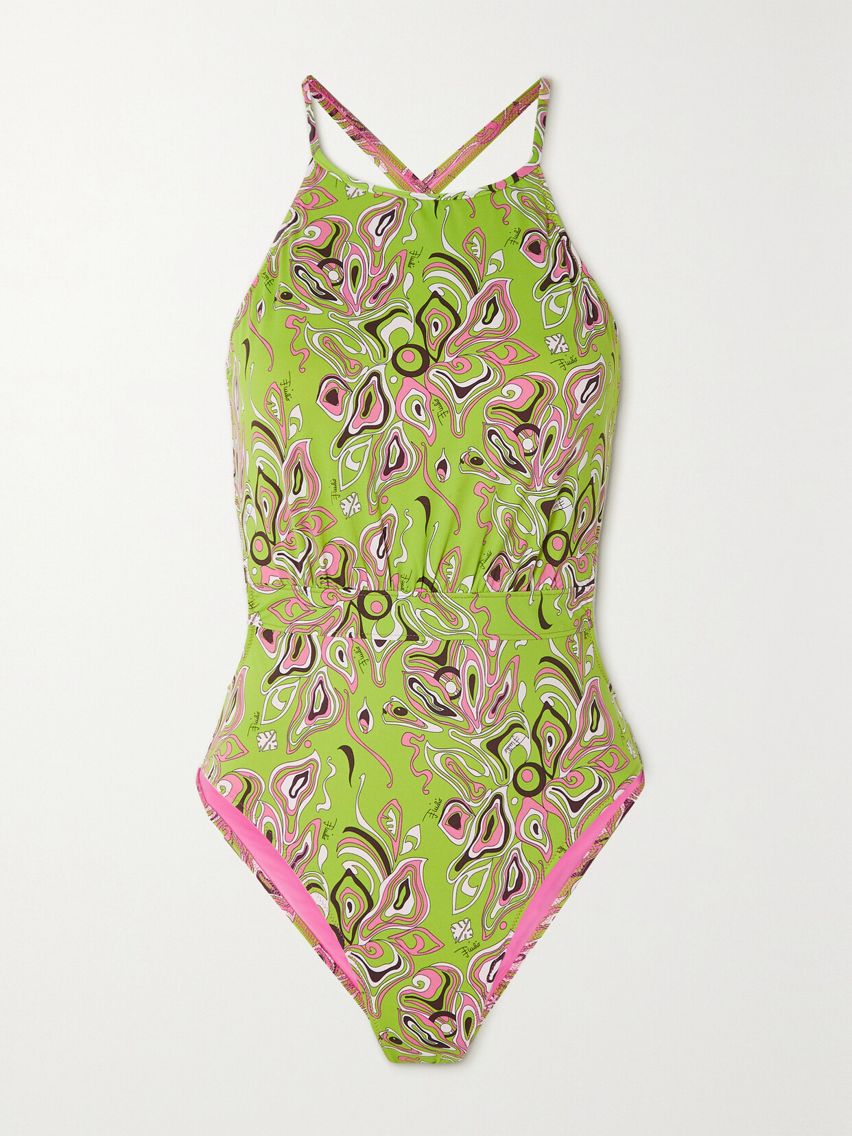 PUCCI - Printed Swimsuit - Green