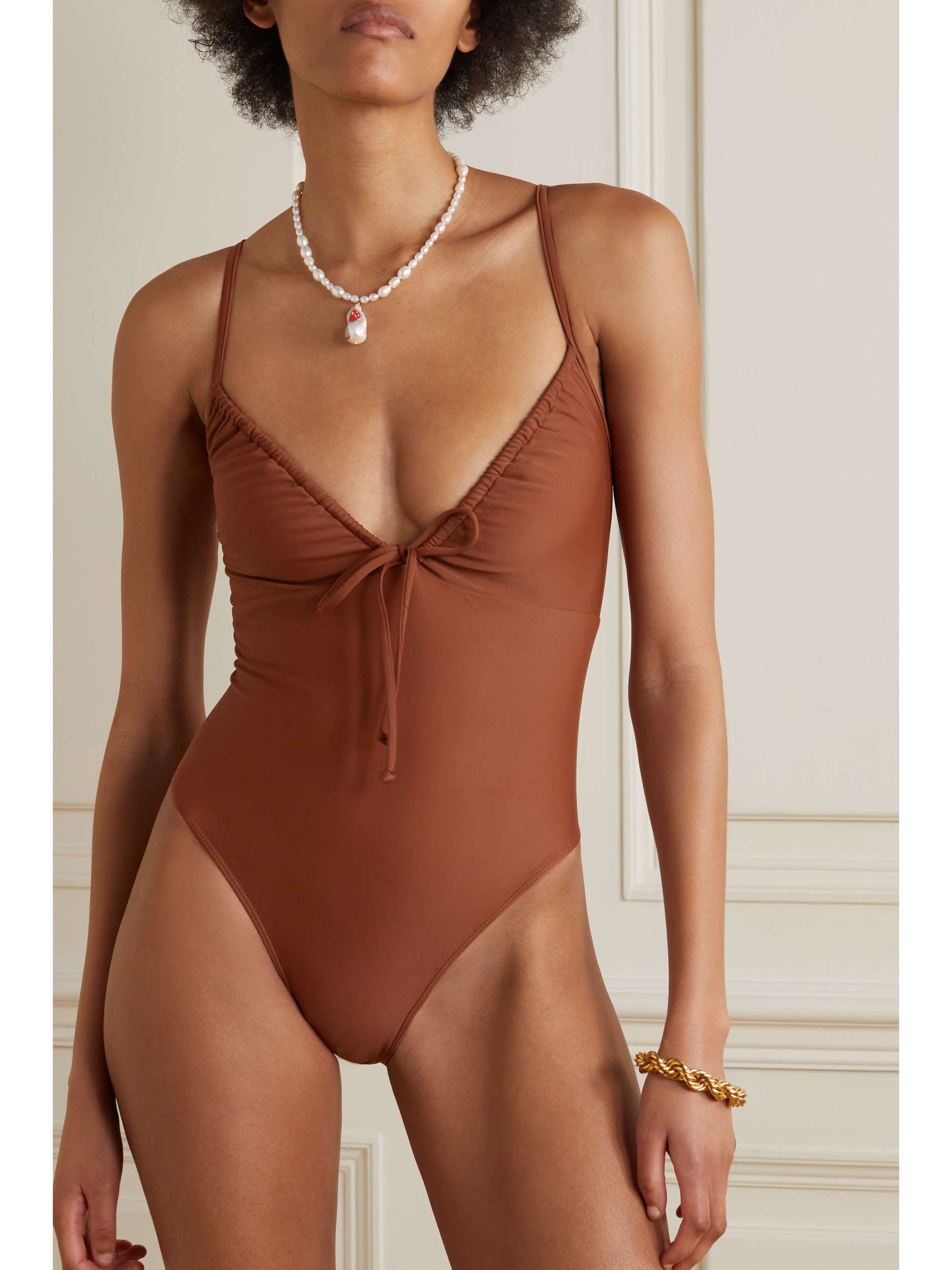 FAITHFULL Romano stretch-ECONYL swimsuit