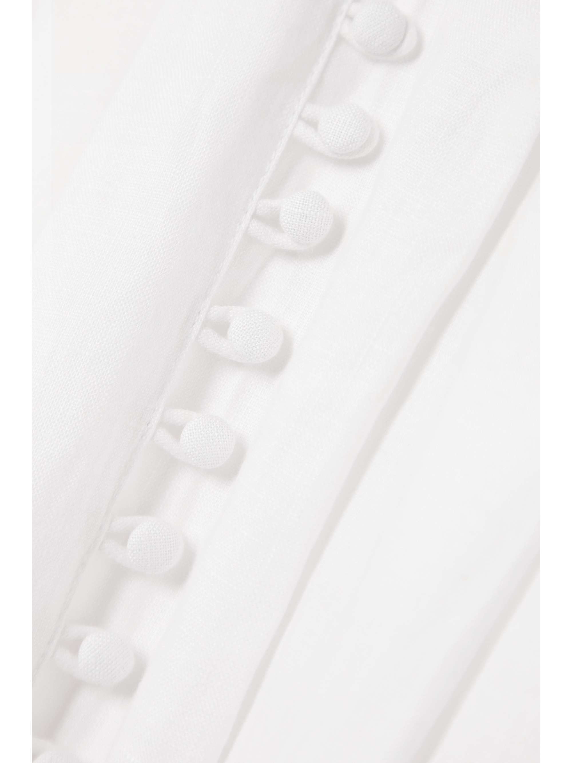 JOSLIN Juliet tiered ruffled linen maxi dress