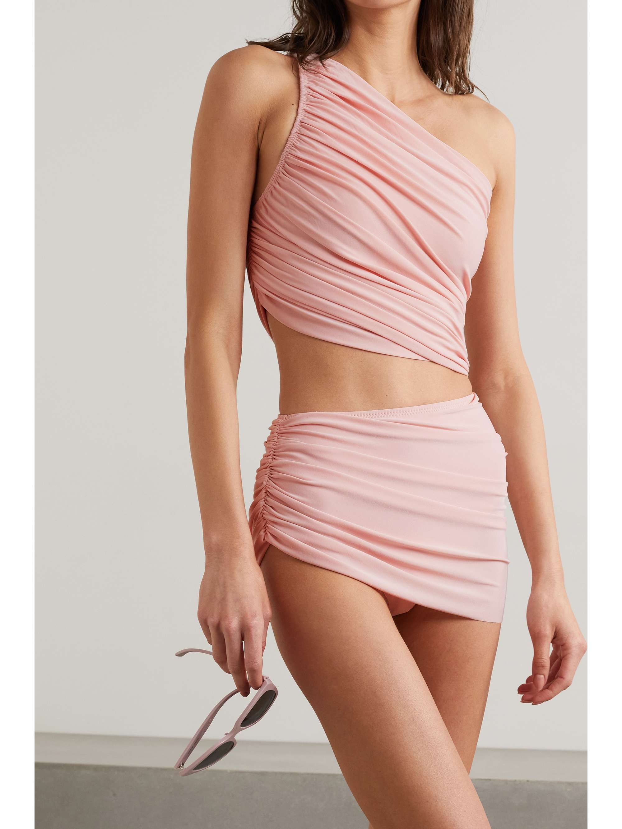 NORMA KAMALI Diana ruched bikini briefs