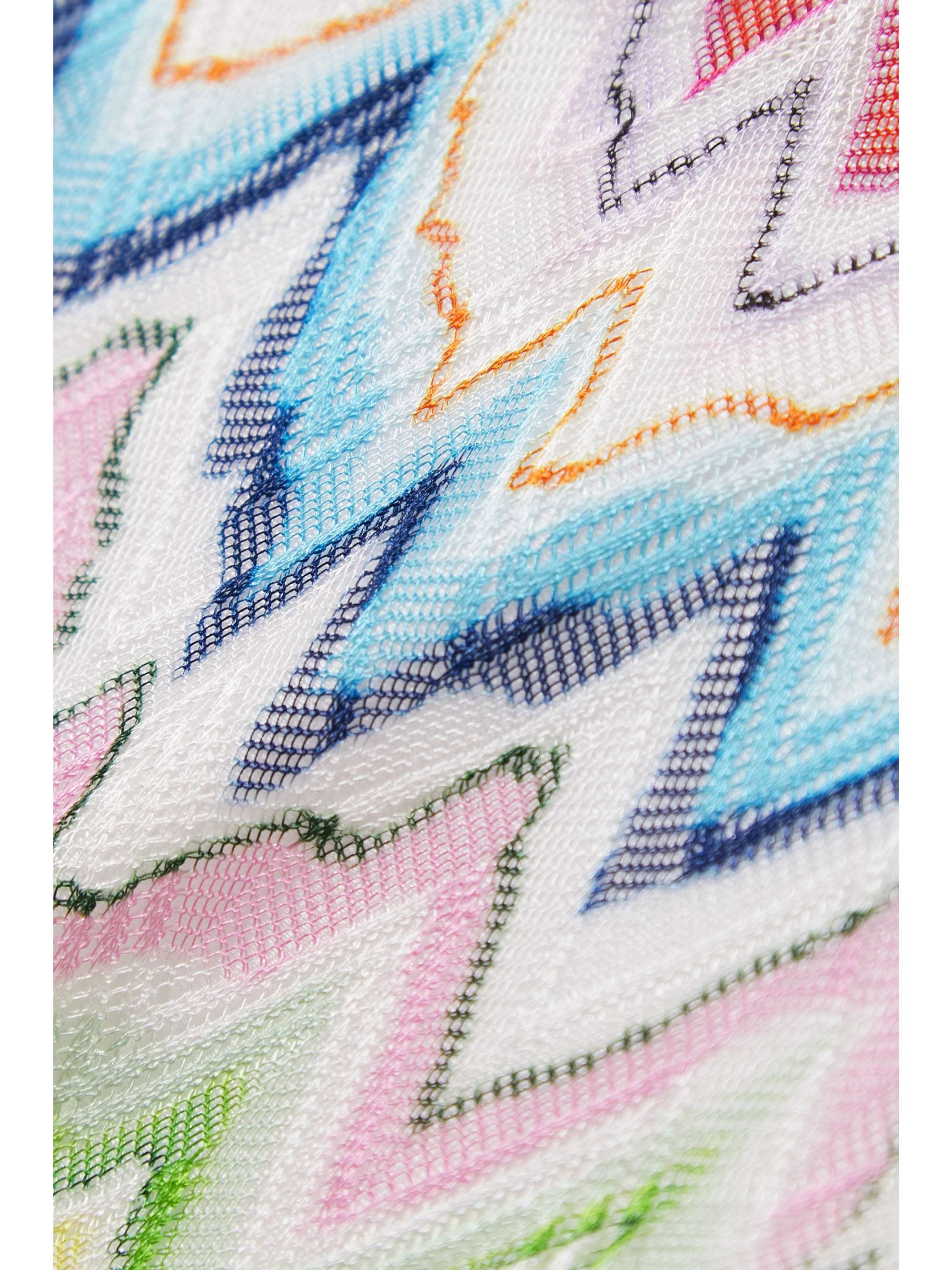 MISSONI Mare crochet-knit halterneck triangle bikini