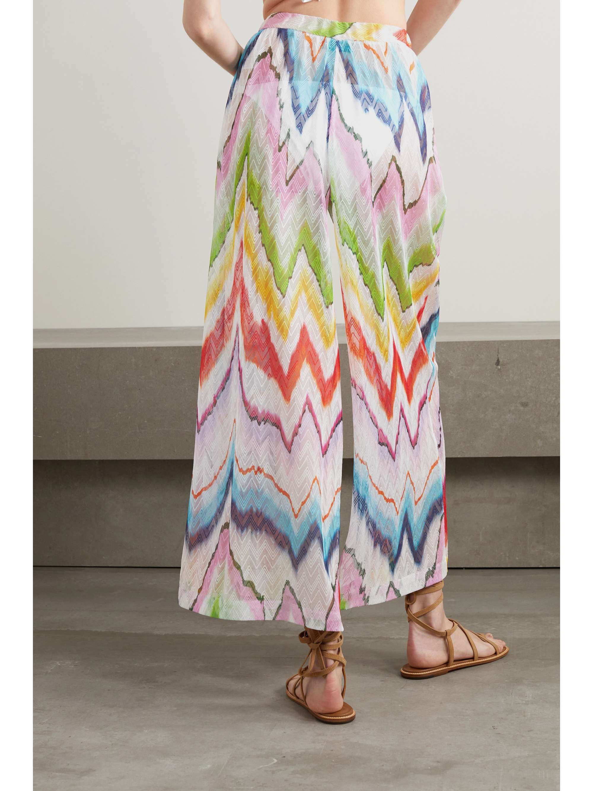 missoni wide leg pants