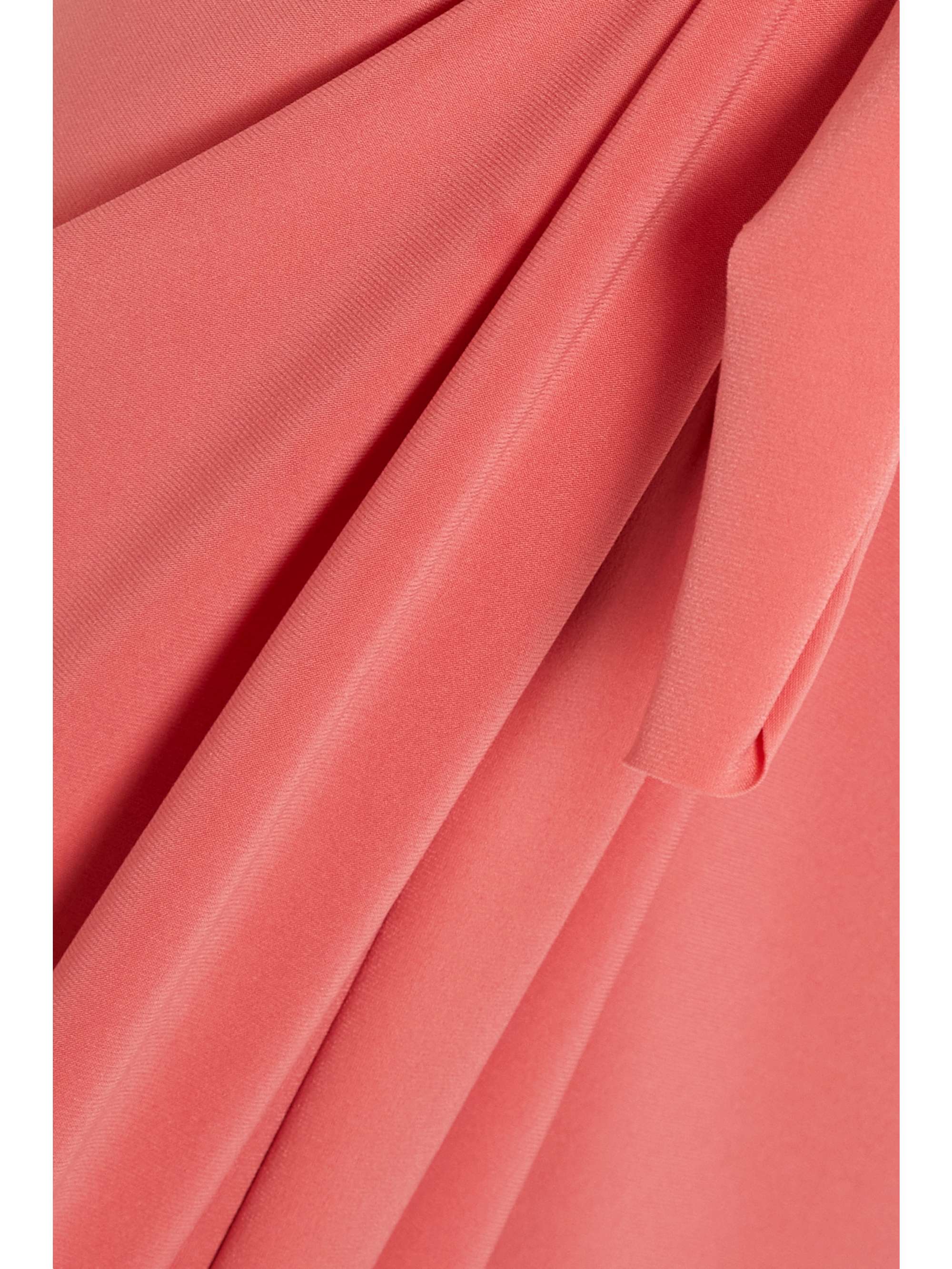 NORMA KAMALI Ernie stretch-jersey pareo