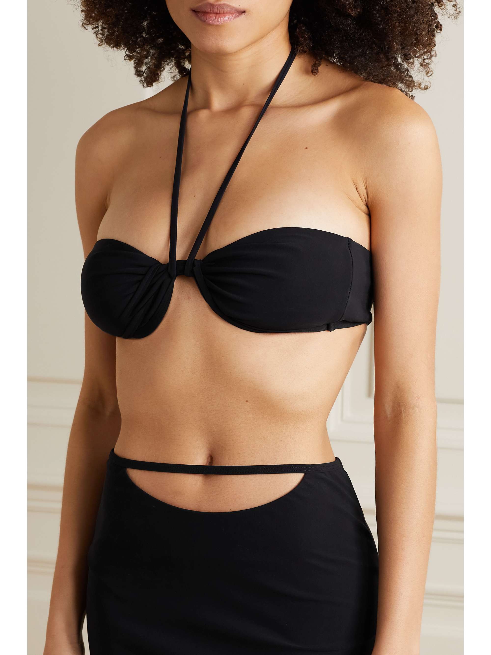 CHRISTOPHER ESBER Halterneck bikini top