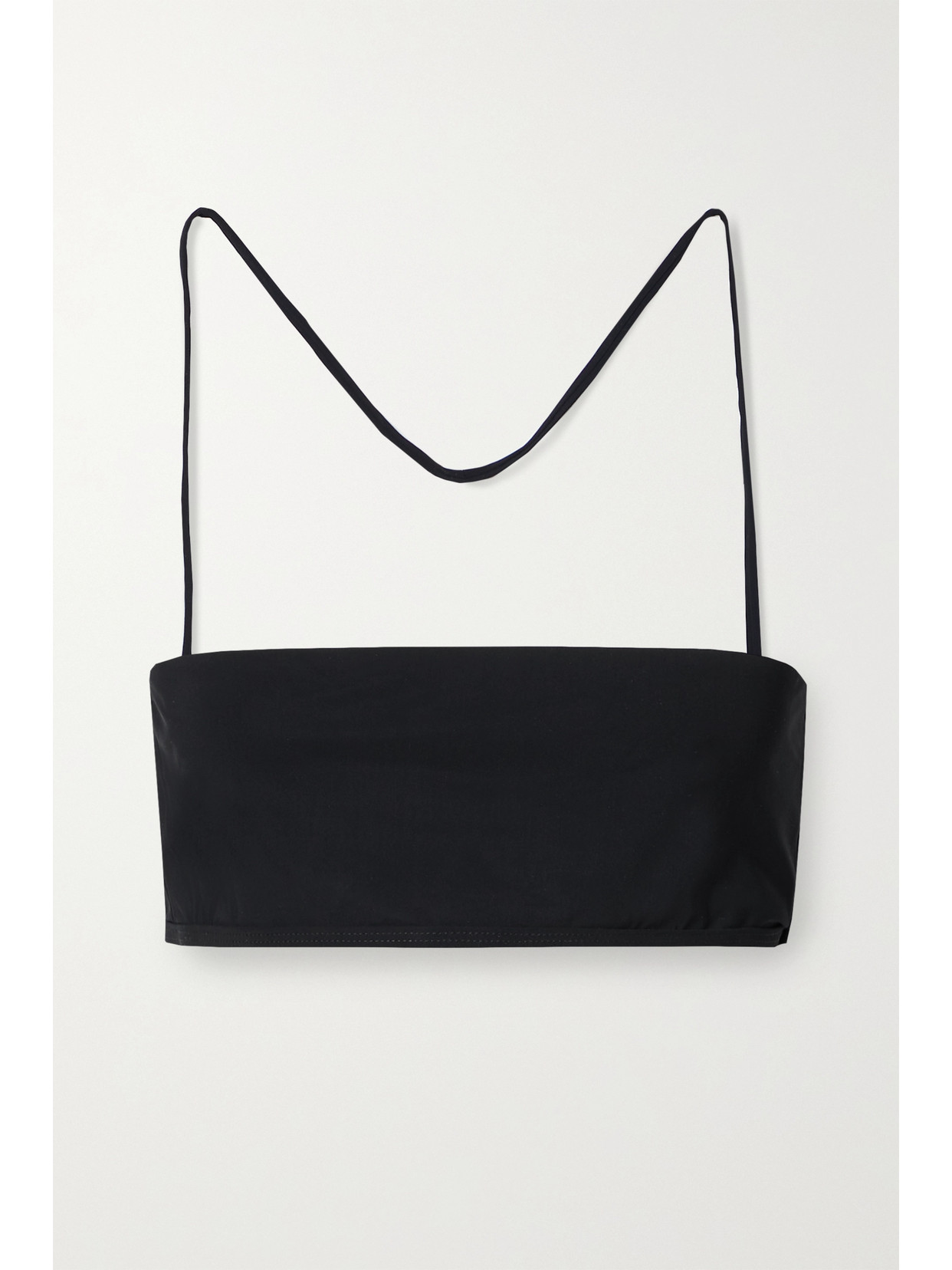 Christopher Esber Halterneck Bikini Top In Black