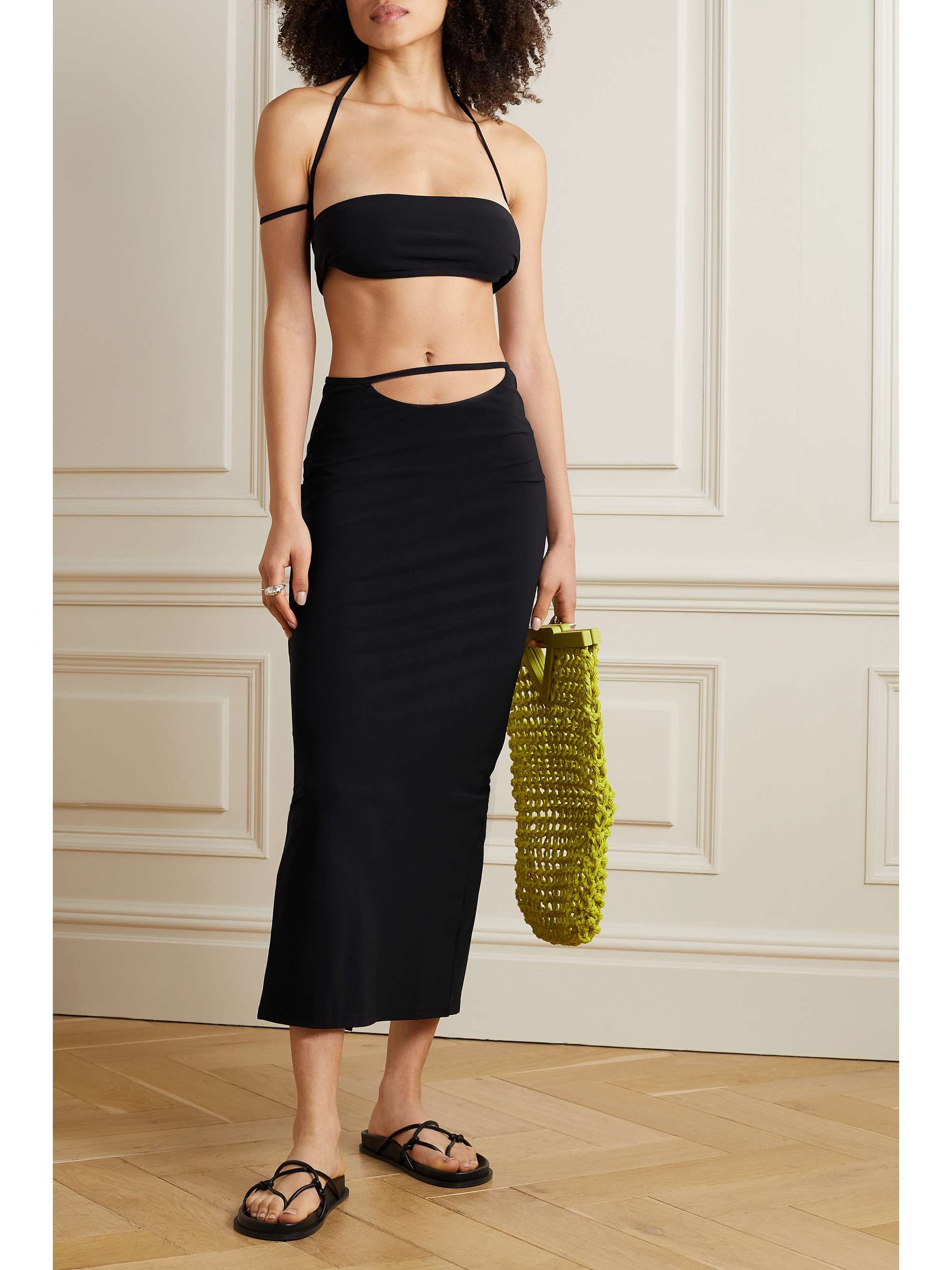 CHRISTOPHER ESBER Halterneck bikini top