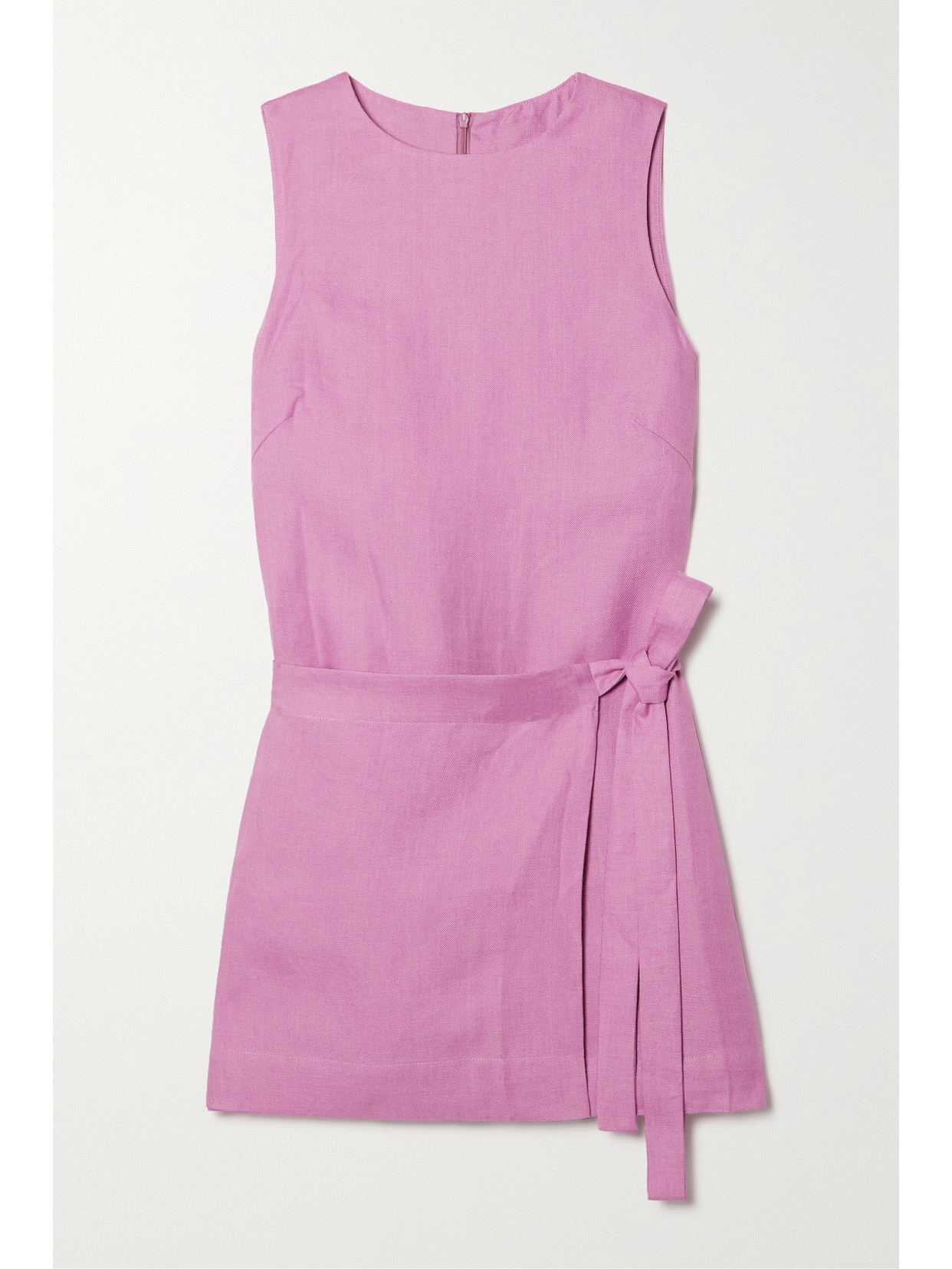 Martinique Wrap-effect Organic Linen 