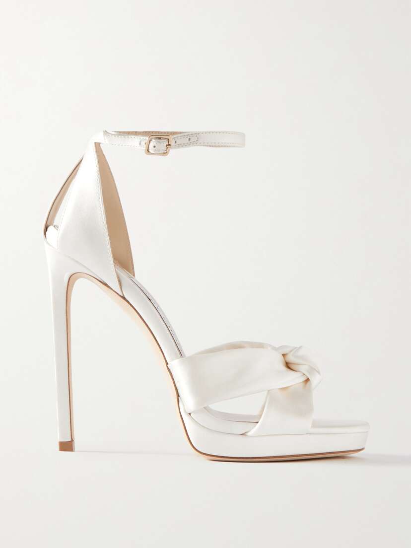 Jimmy Choo Rosie 120 Satin Sandals