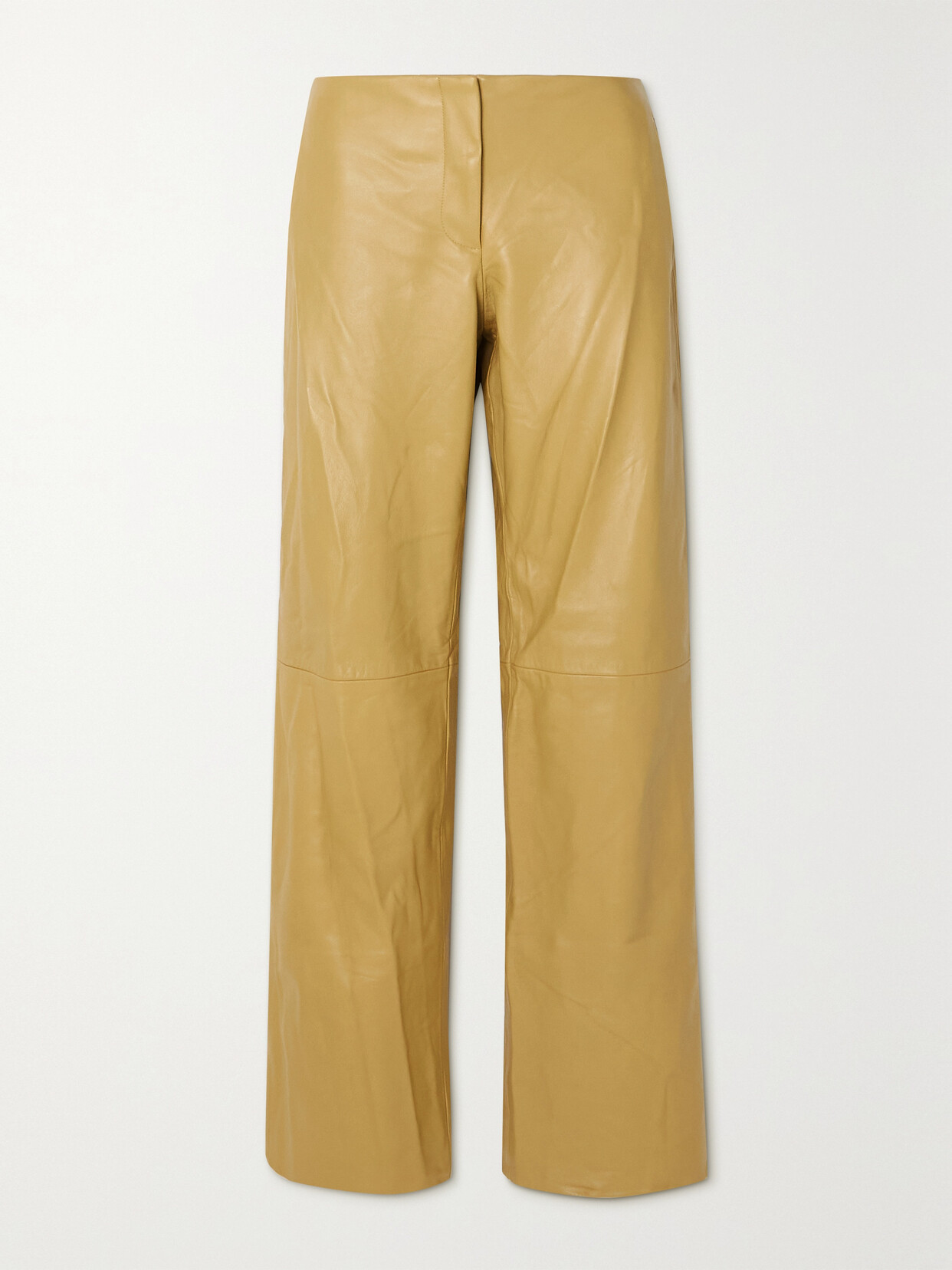 Christopher Esber Redux Leather Pants In Yellow | ModeSens