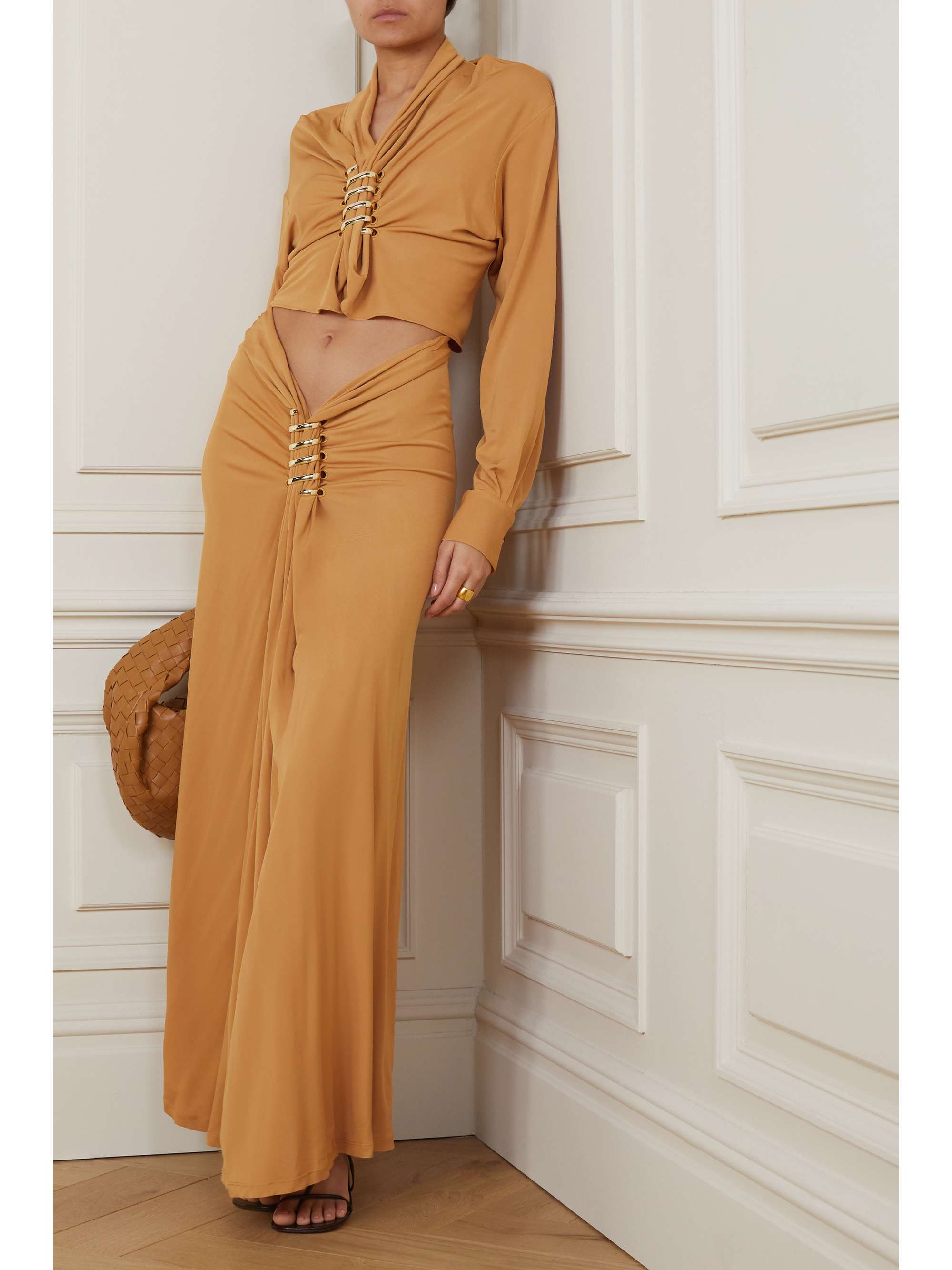 Boutique embellished hotsell top maxi dress