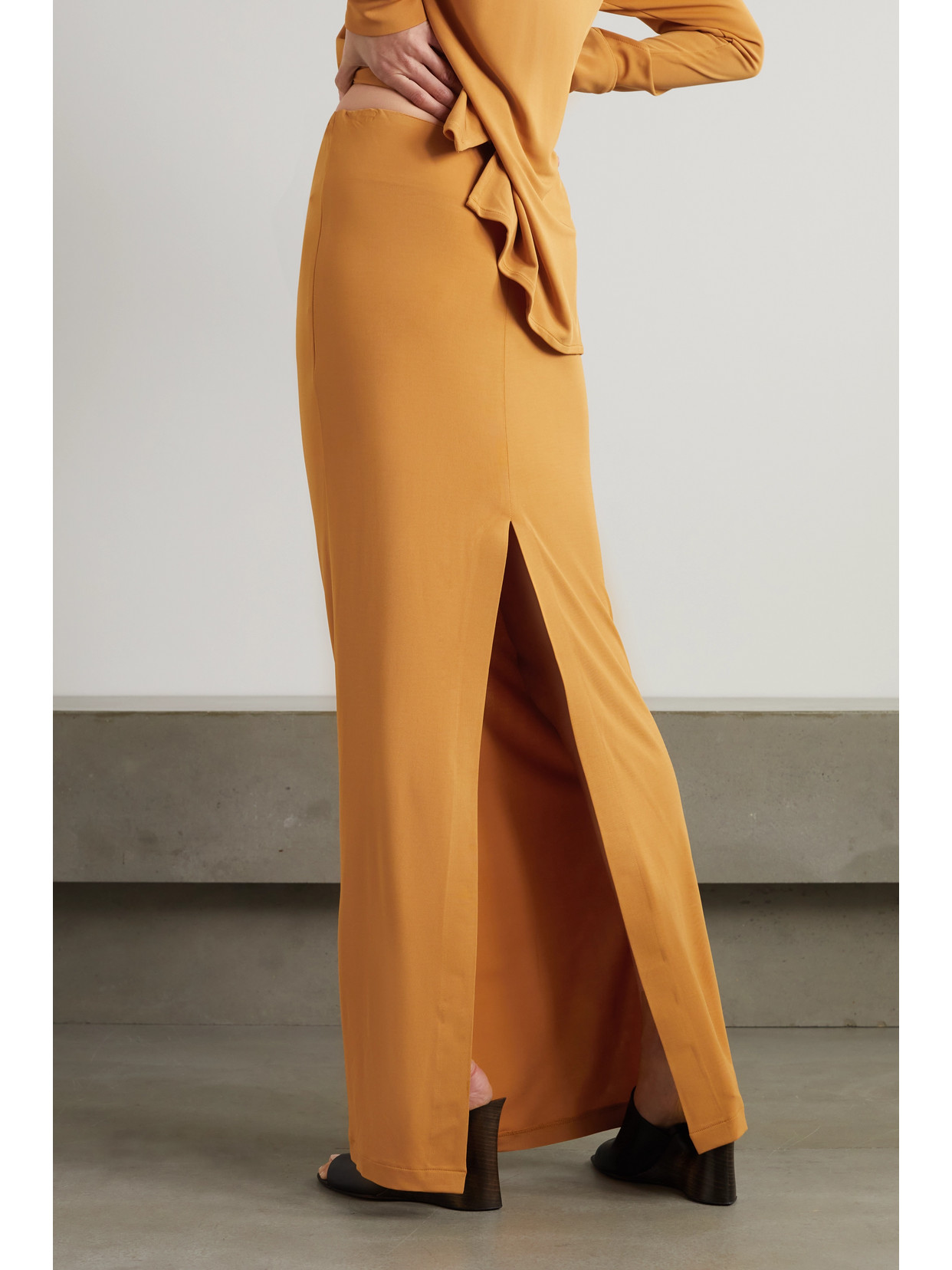 Cutout Jersey Maxi