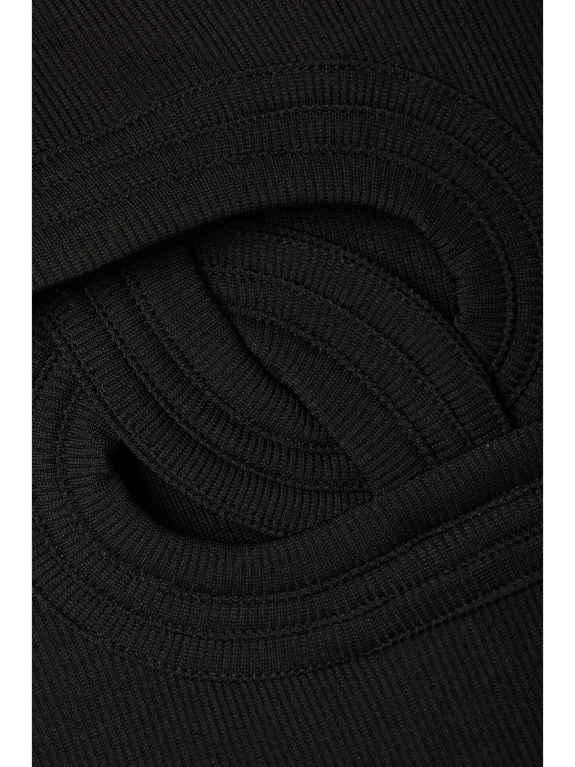 CHRISTOPHER ESBER Embellished ribbed-knit tank