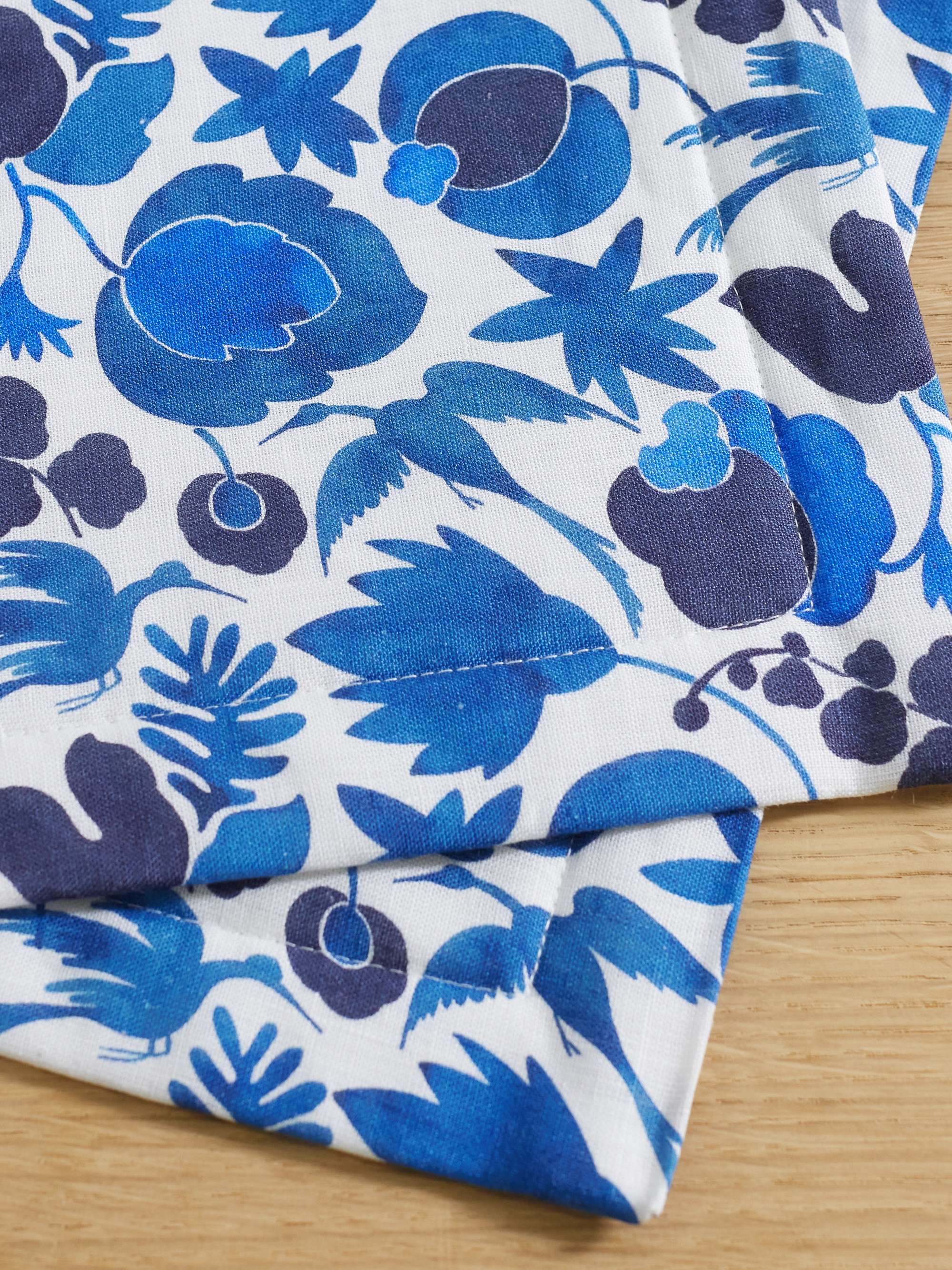 LA DOUBLEJ Set of two printed linen placemats