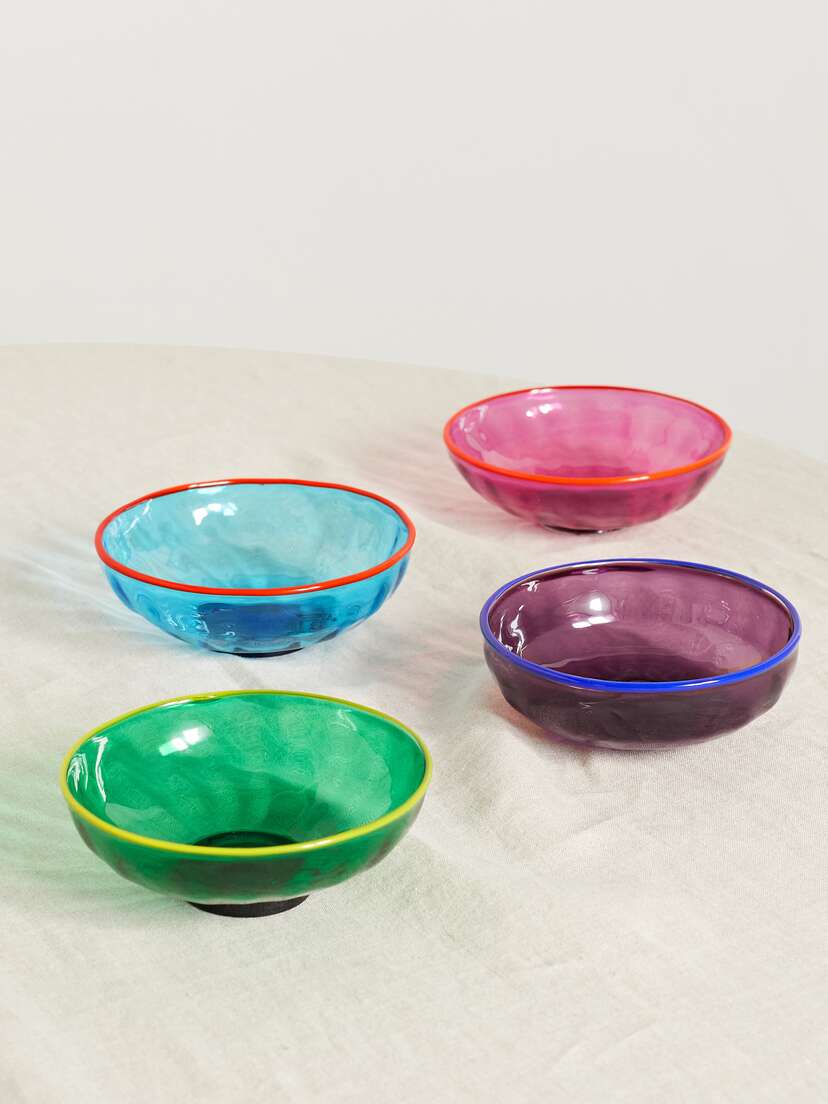La DoubleJ Set Of Four Murano Glass Bowls