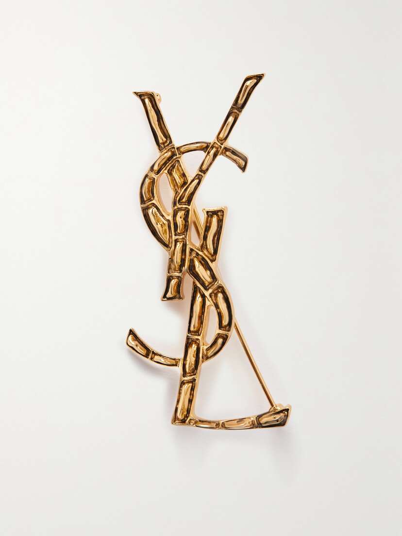 Saint Laurent tone Brooch