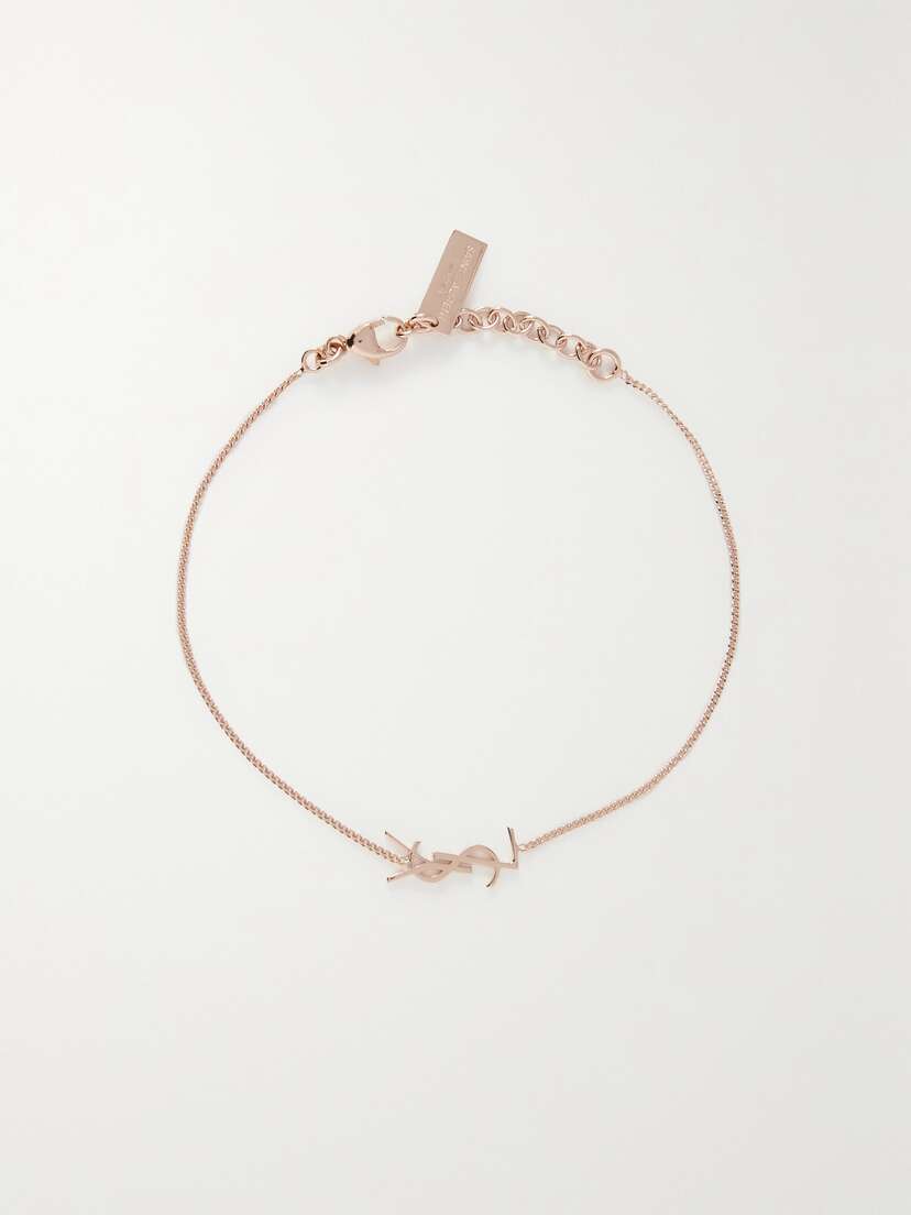 Saint Laurent Rose Gold-tone Bracelet