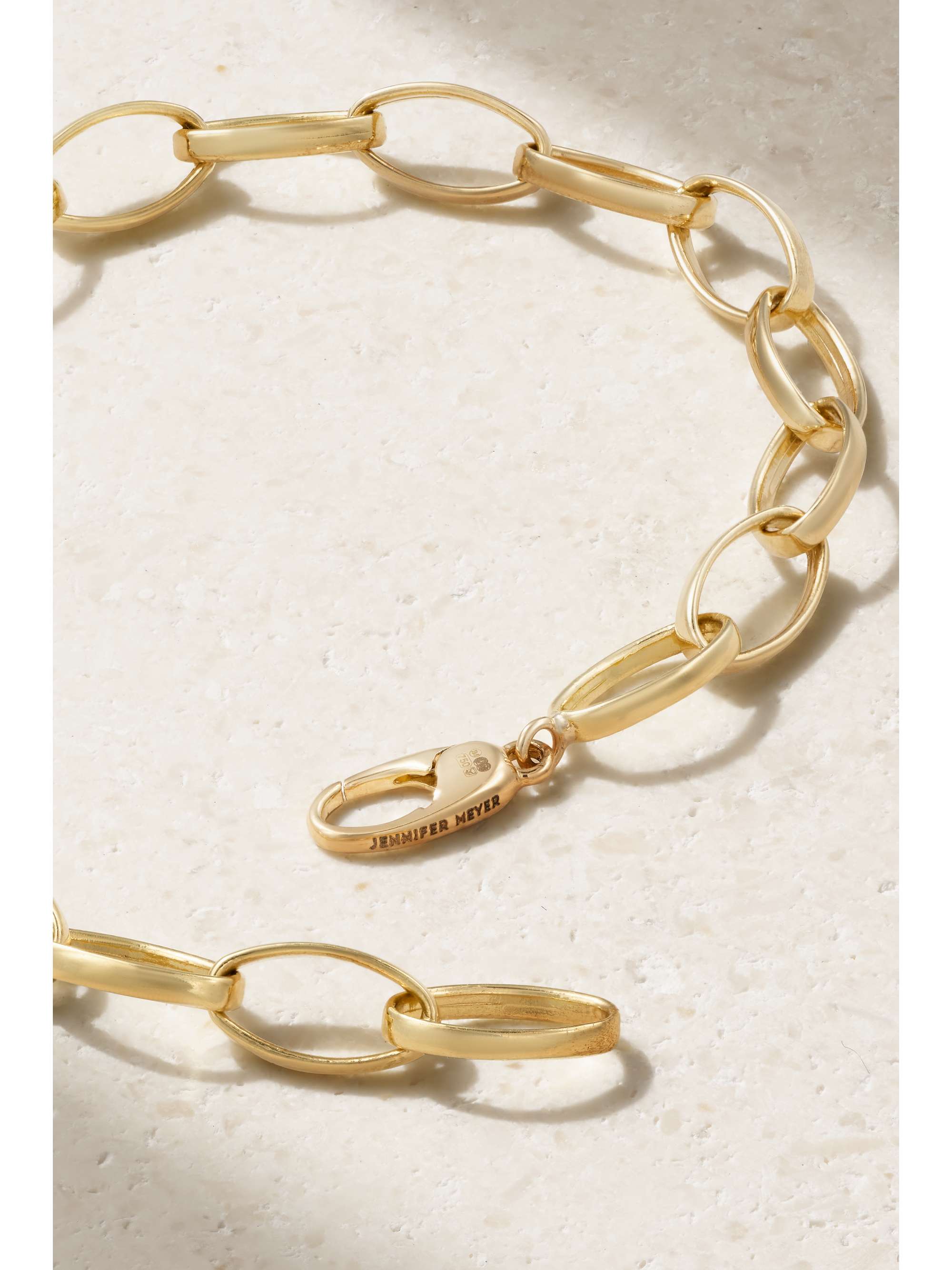 JENNIFER MEYER Medium Edith 18-karat gold bracelet