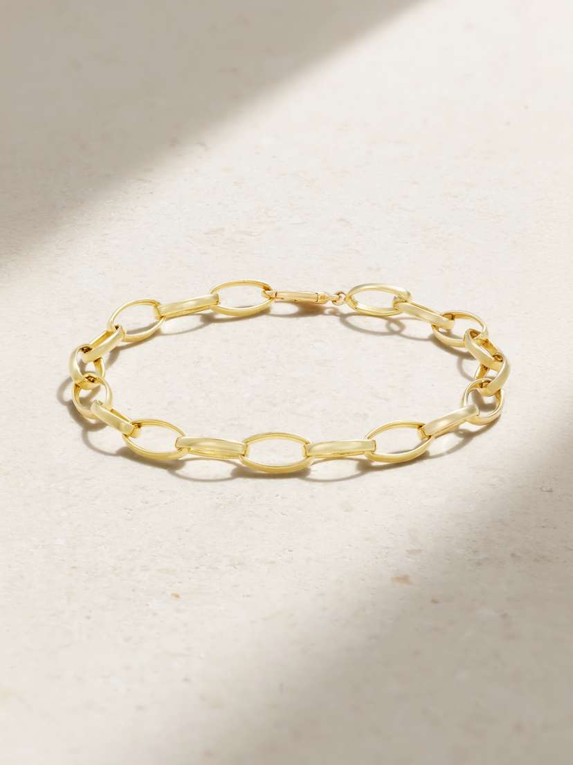 Jennifer Meyer Medium Edith 18-karat Gold Bracelet