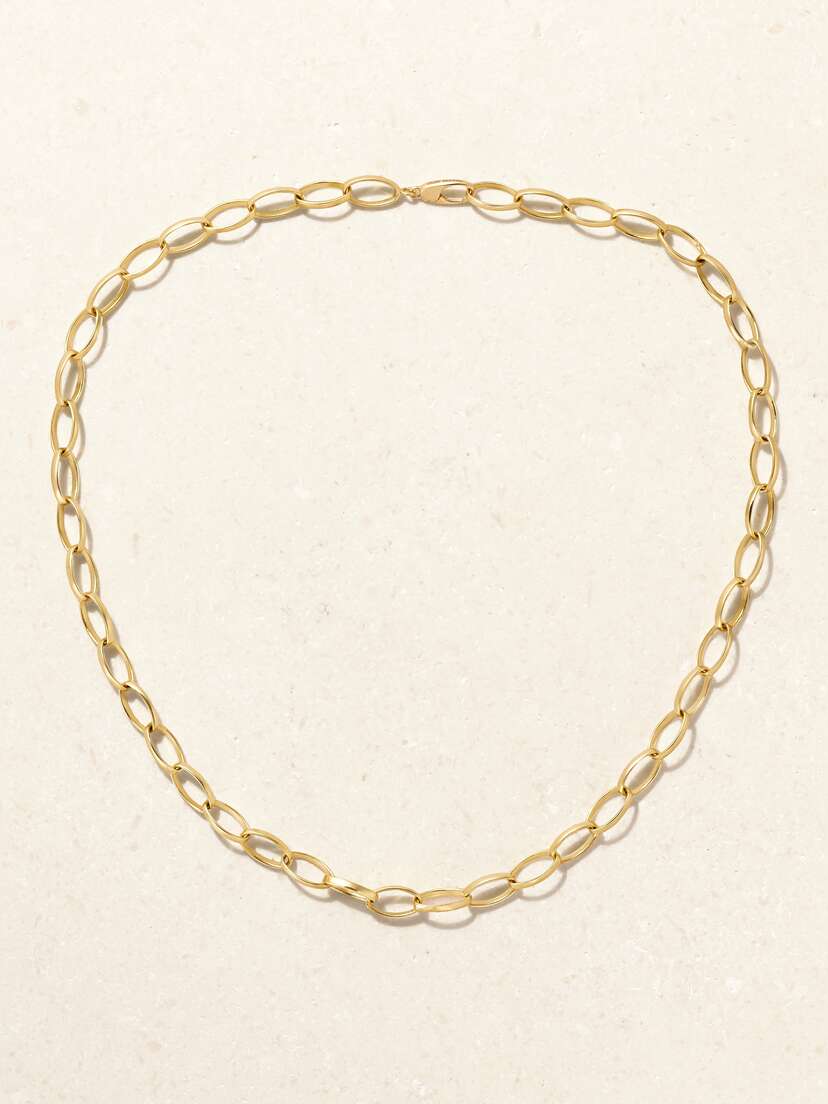 Jennifer Meyer Medium Edith 18-karat Gold Necklace