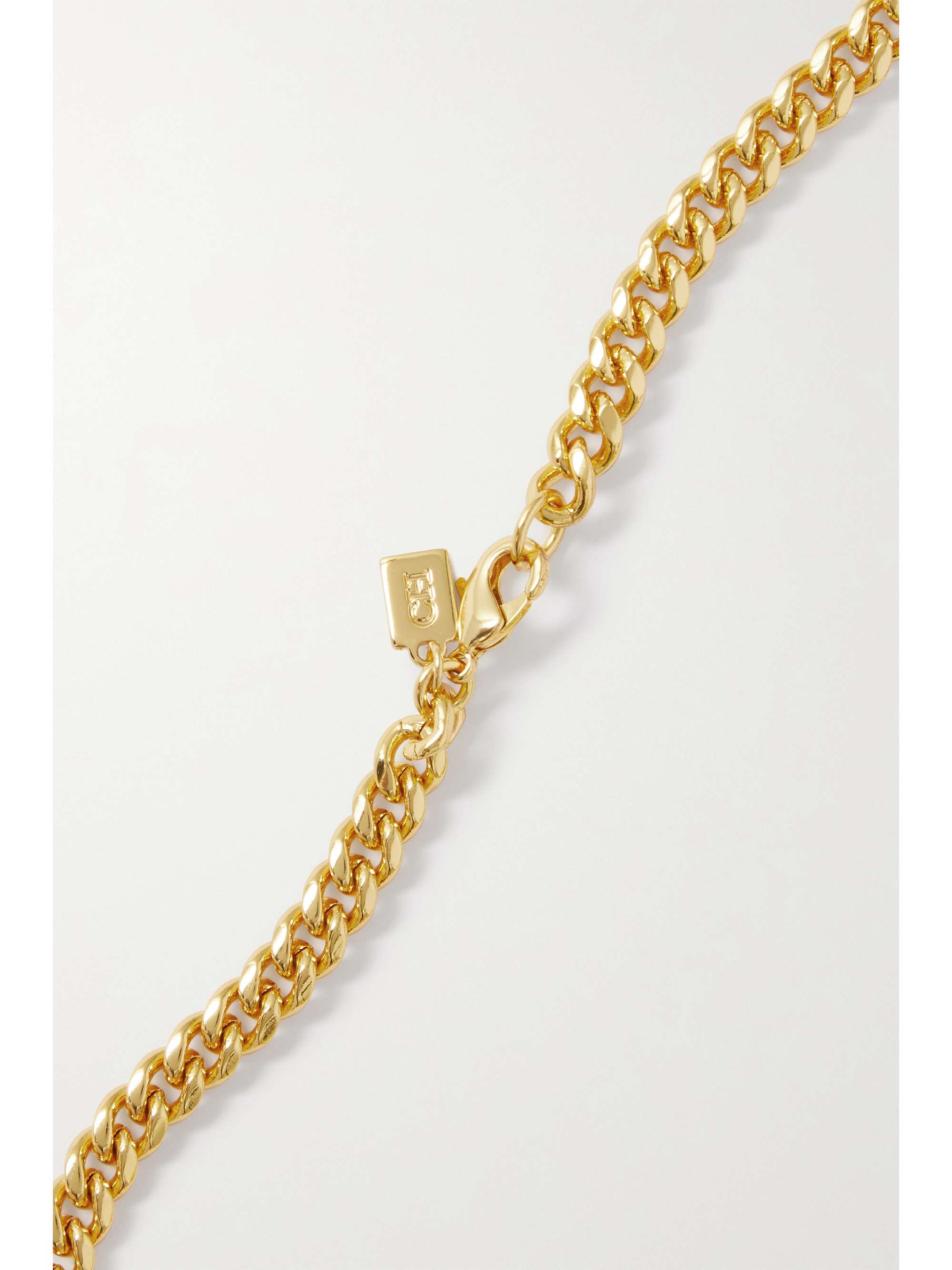 CRYSTAL HAZE JEWELRY Juanita gold-plated, pearl and resin necklace