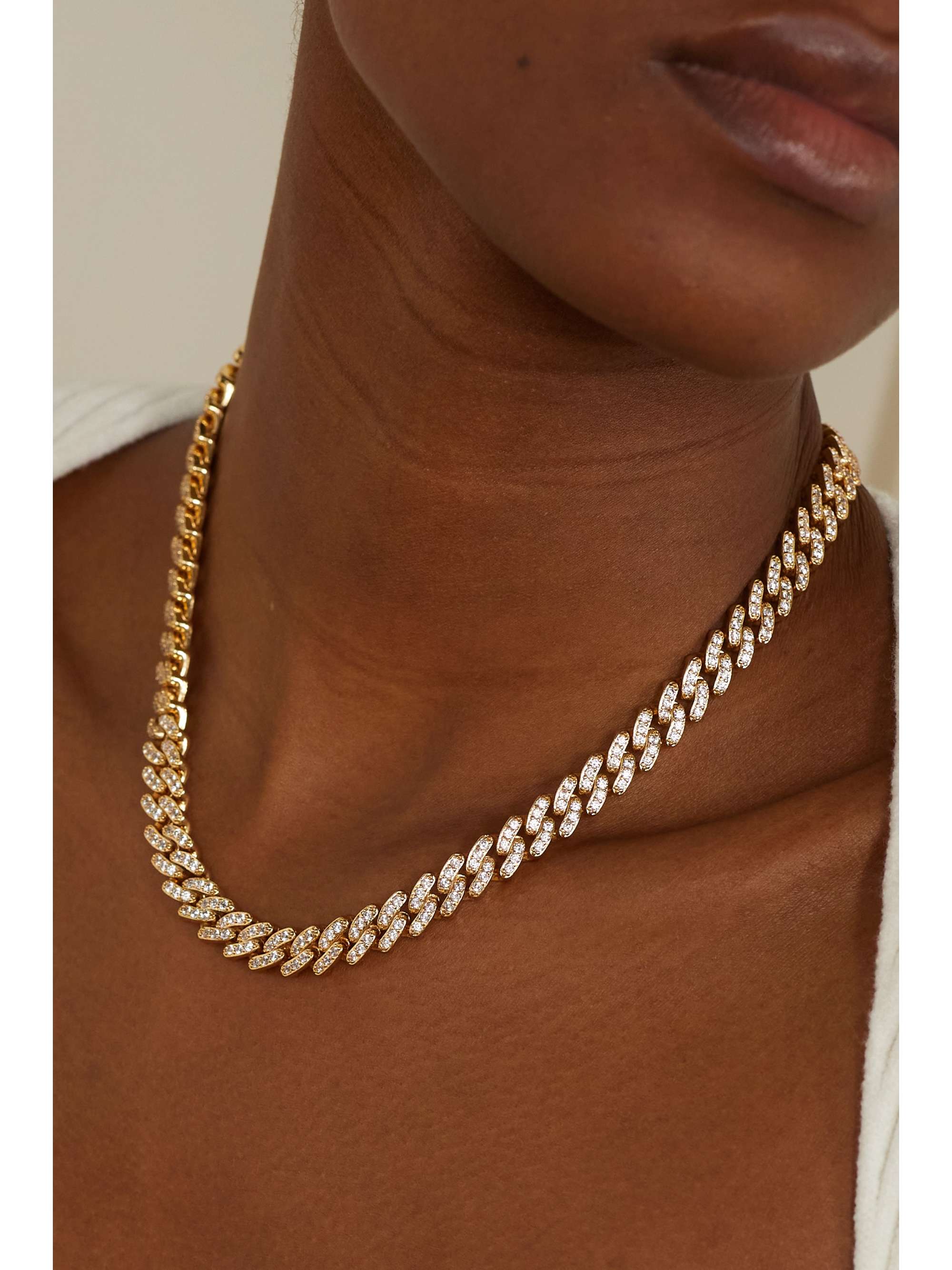 Gold Mexican gold-plated cubic zirconia 
