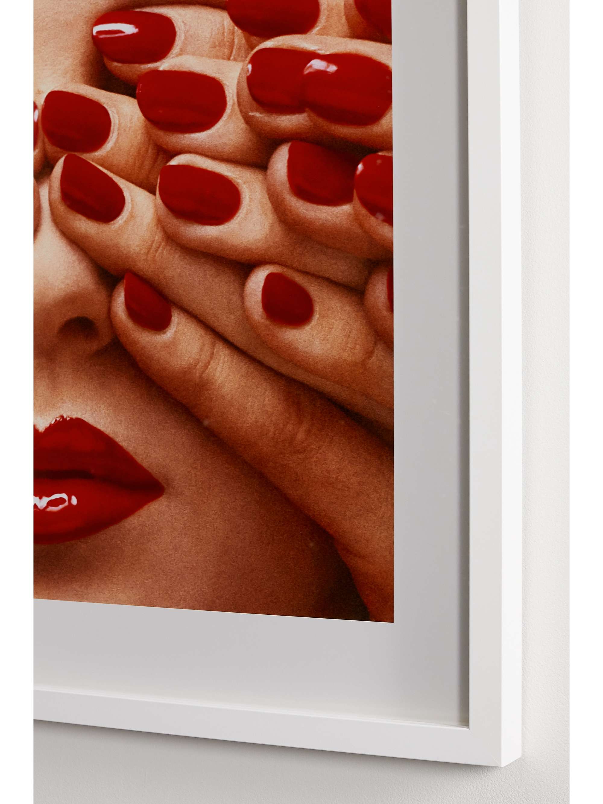 AP8 Guy Bourdin framed print, 35'' x 31''