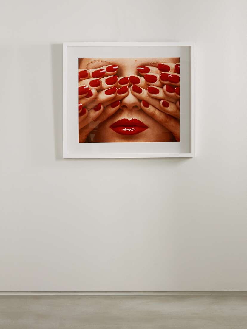 AP8 Guy Bourdin Framed Print, 35''X 31''