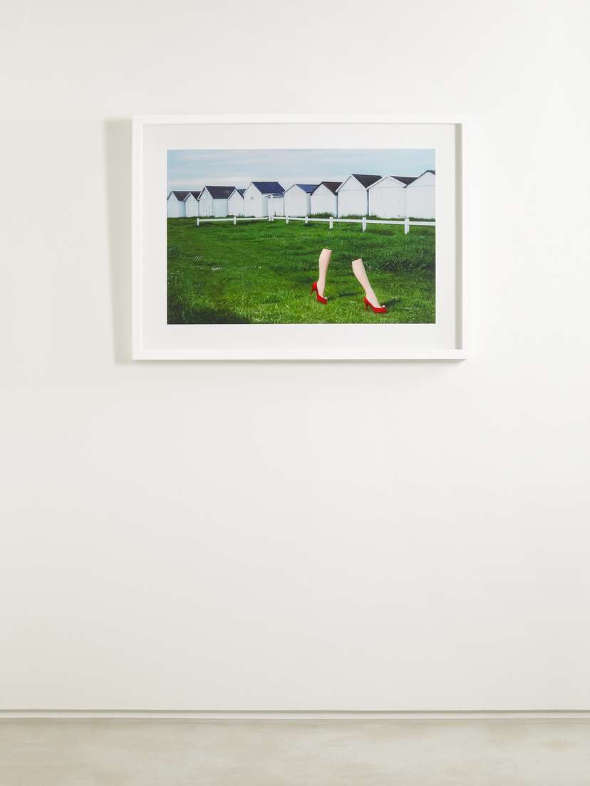 AP8 Guy Bourdin Framed Print, 40''X 29''