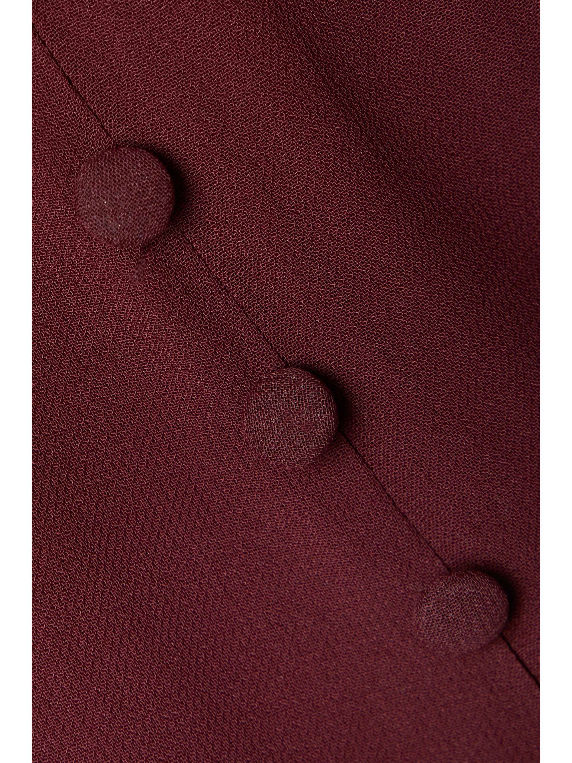 REFORMATION + NET SUSTAIN Stevi shirred georgette midi dress