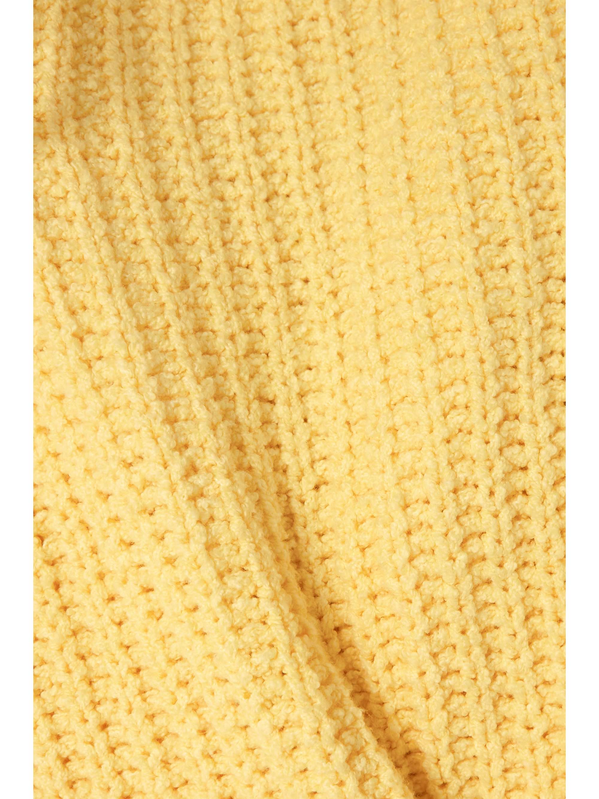 RE/DONE 90s Baja hooded organic cotton-blend sweater