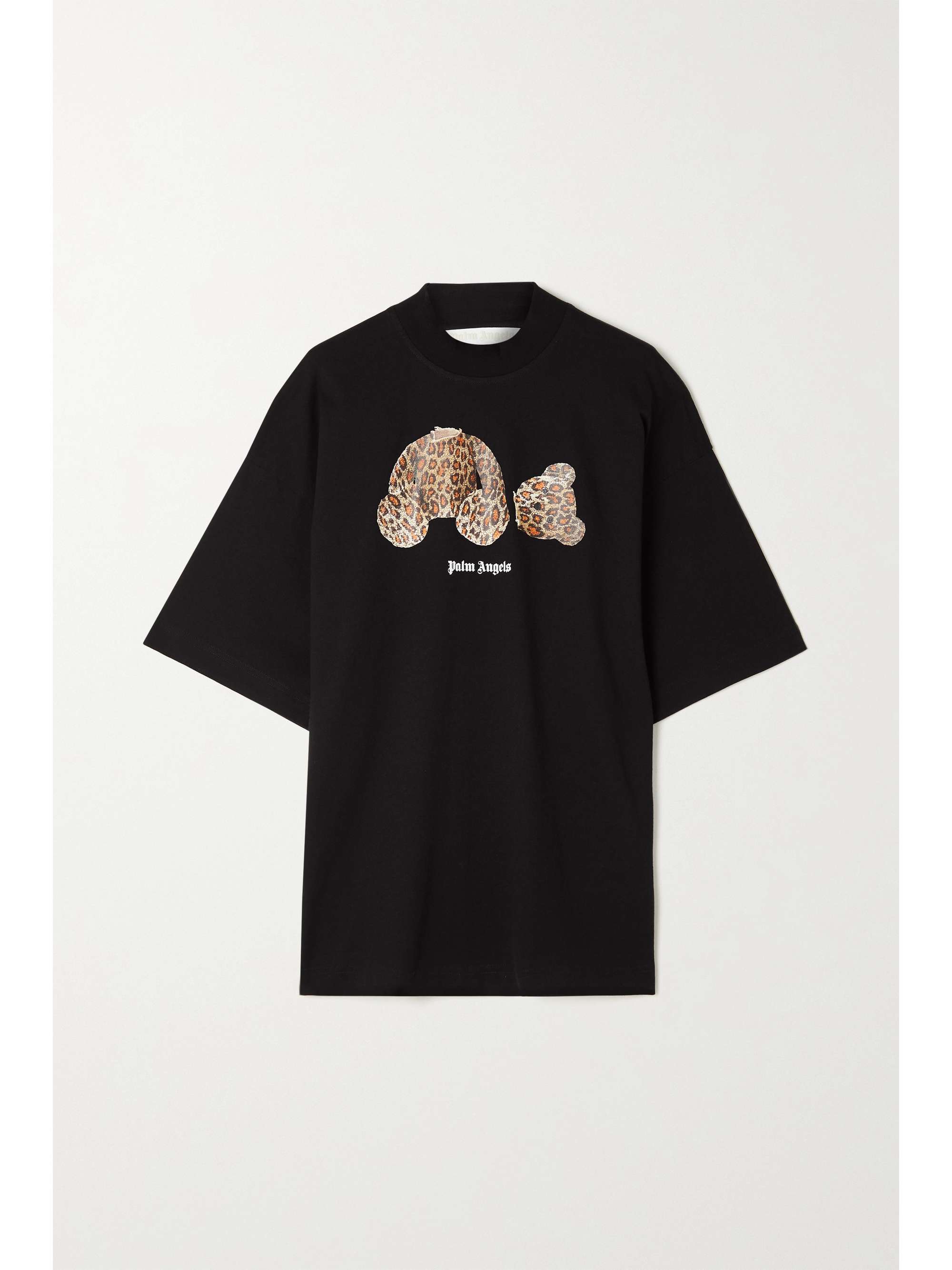 Oversized printed cotton-jersey T-shirt 