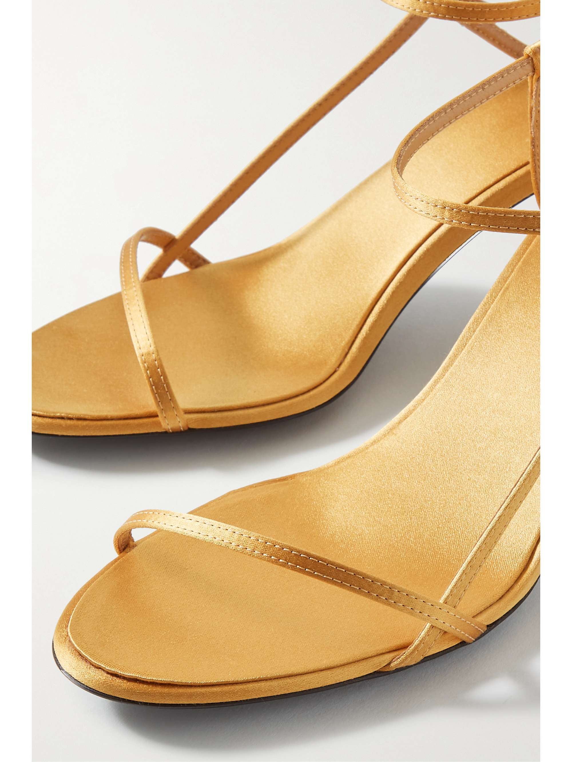 THE ROW Bare satin sandals