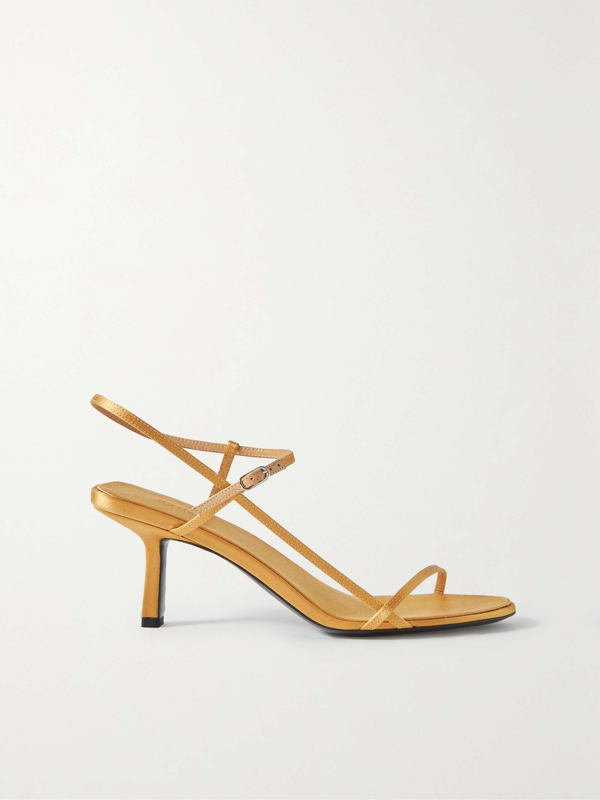 THE ROW Bare satin sandals | NET-A-PORTER